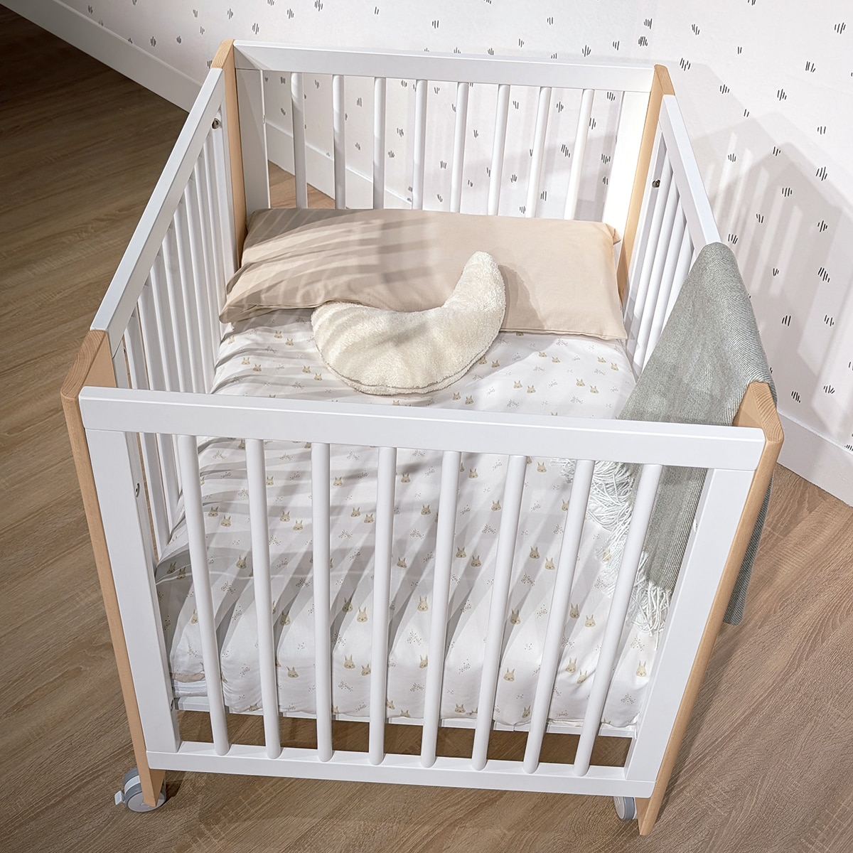 Imagen 7 de Cuna convertible (140 x 70 cm) Micuna Converbaby - Blanco Natural Blanco Natural
