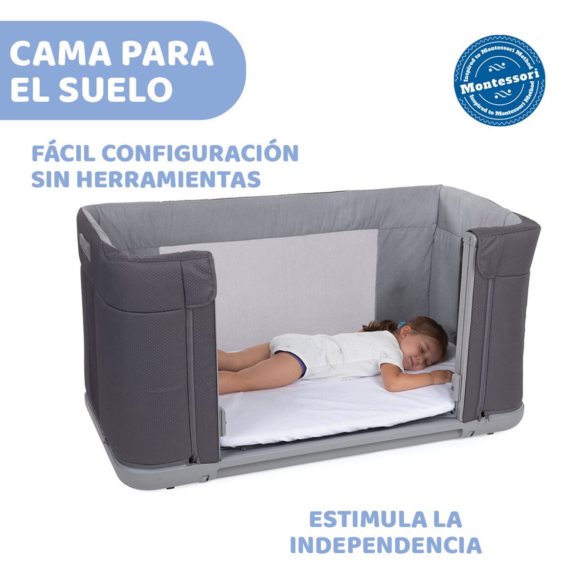 Berço de Co-Sleeping Next2Me Forever Cinzento-5