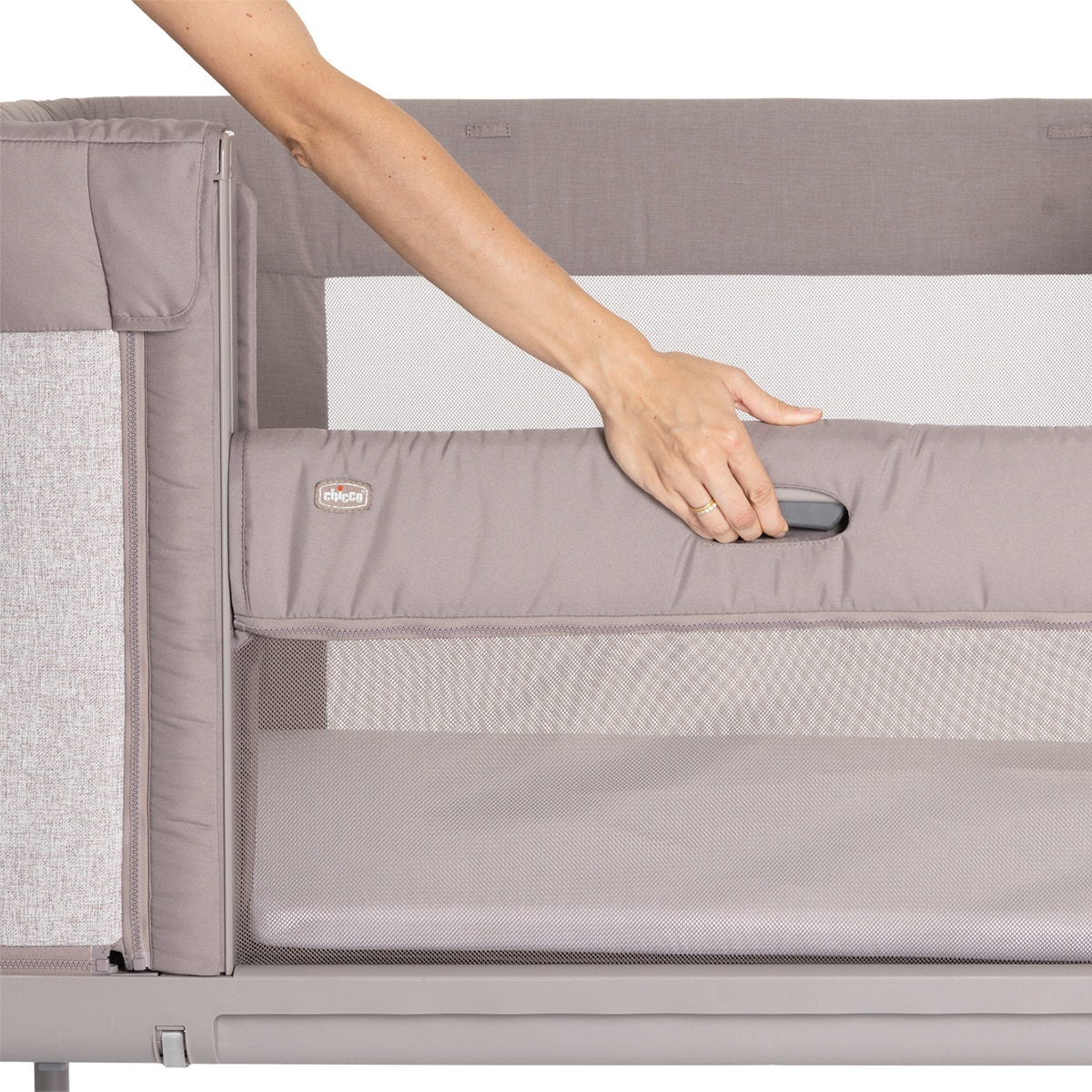 Berço de Co-Sleeping Next2Me Forever Bege-7