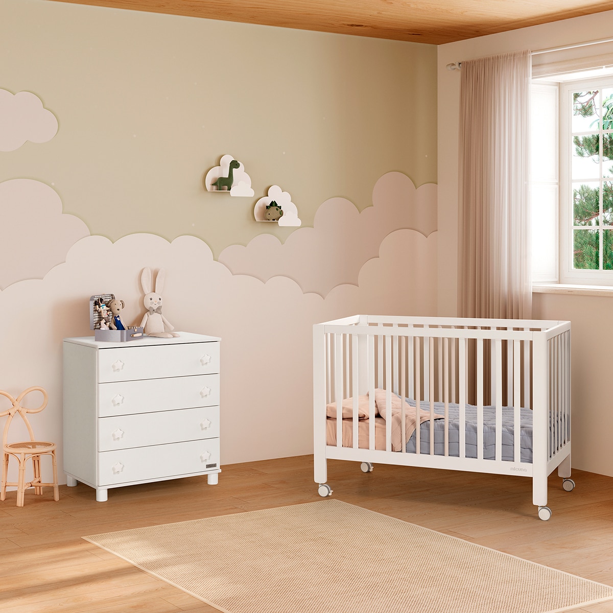 Berço Nayra 120x60 Taupe-2
