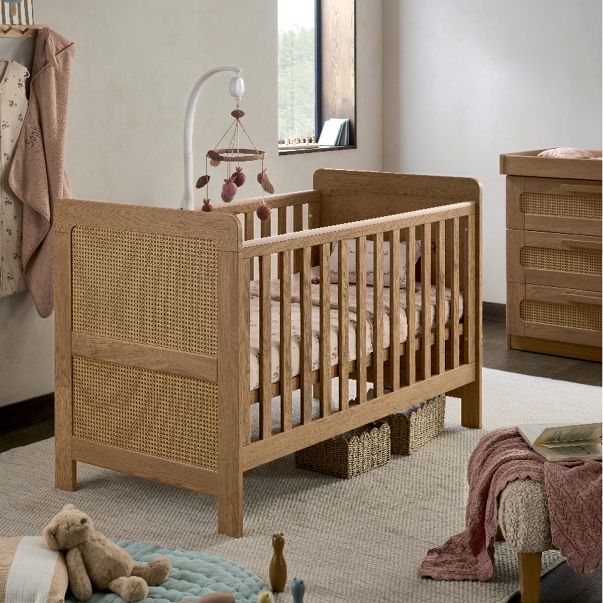 Maxi Cama / Cuna Esna- Mamas and Papas - Natural Natural-6