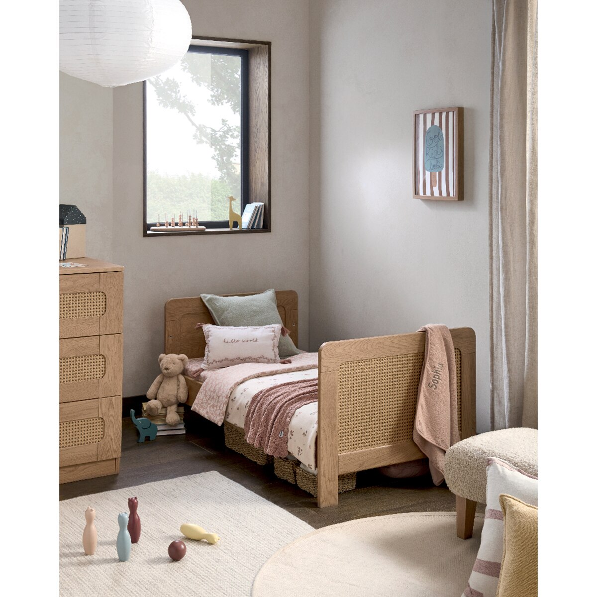 Maxi Cama / Cuna Esna- Mamas and Papas - Natural Natural-9