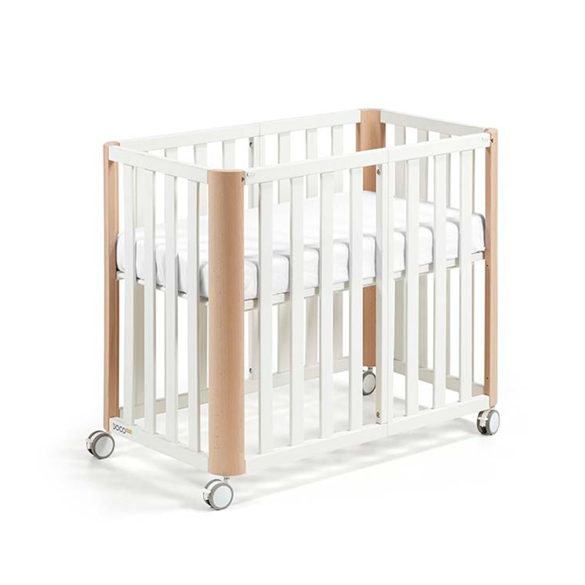 Imagem 0 de Pack de Berço Evolutivo (90x50/120x60 cm) Doco Sleeping Plus + Colchão 90x50