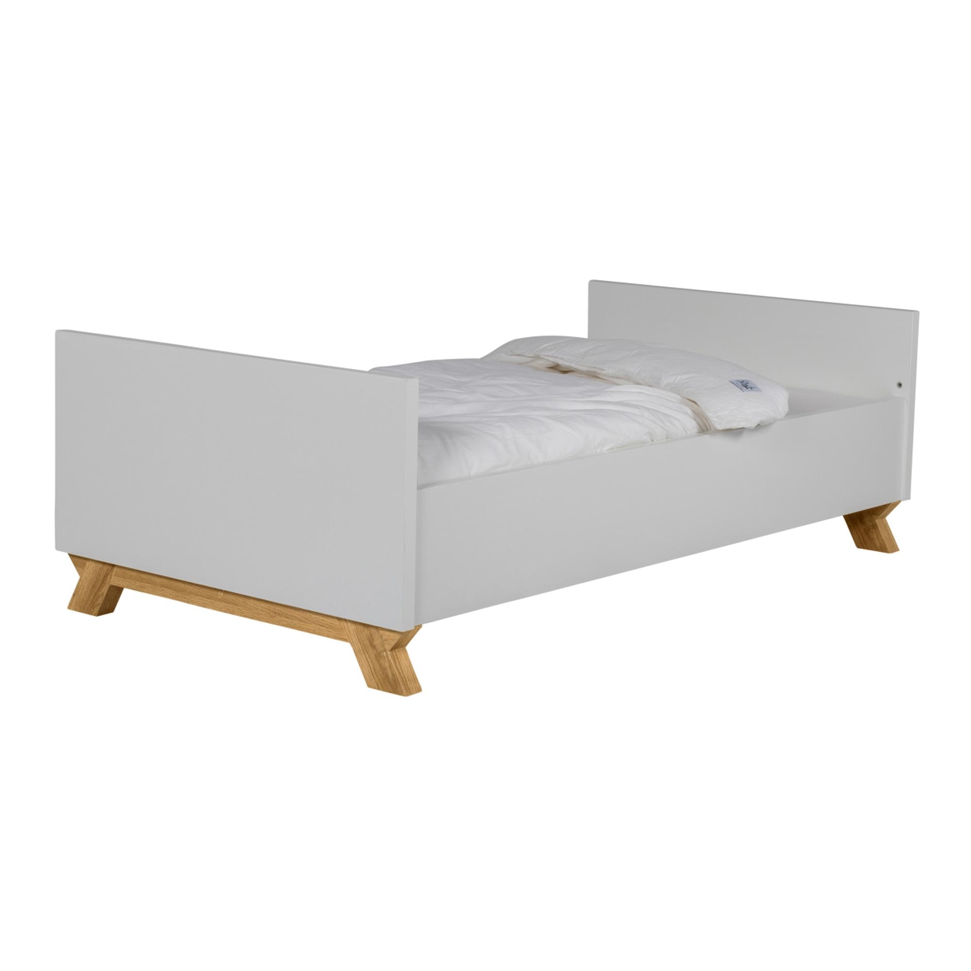 Berço Conversível em Cama (140x70) Veneto Branco-2