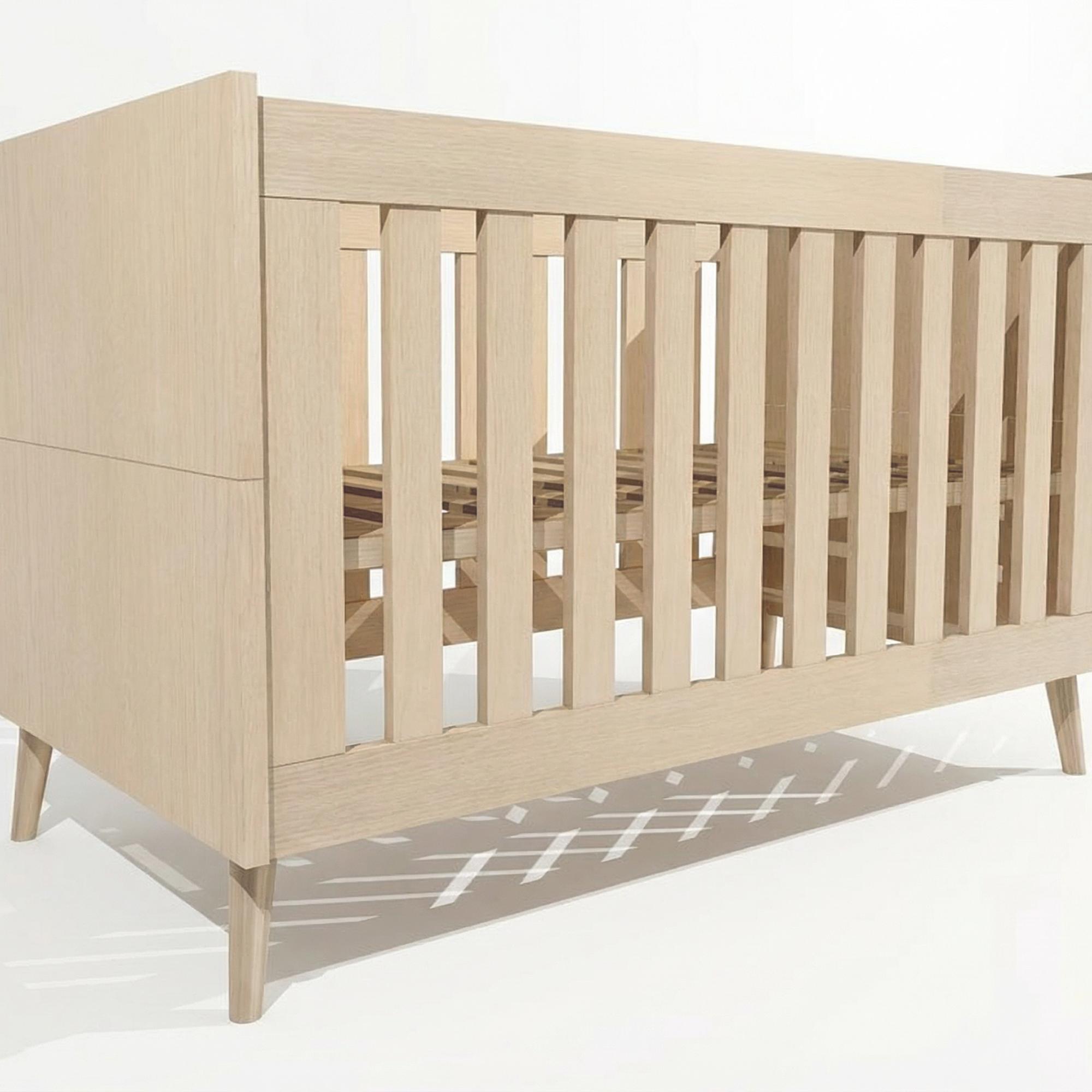 Imagem 0 de Berço convertível em cama (140 × 70 cm) Ikid Firenze