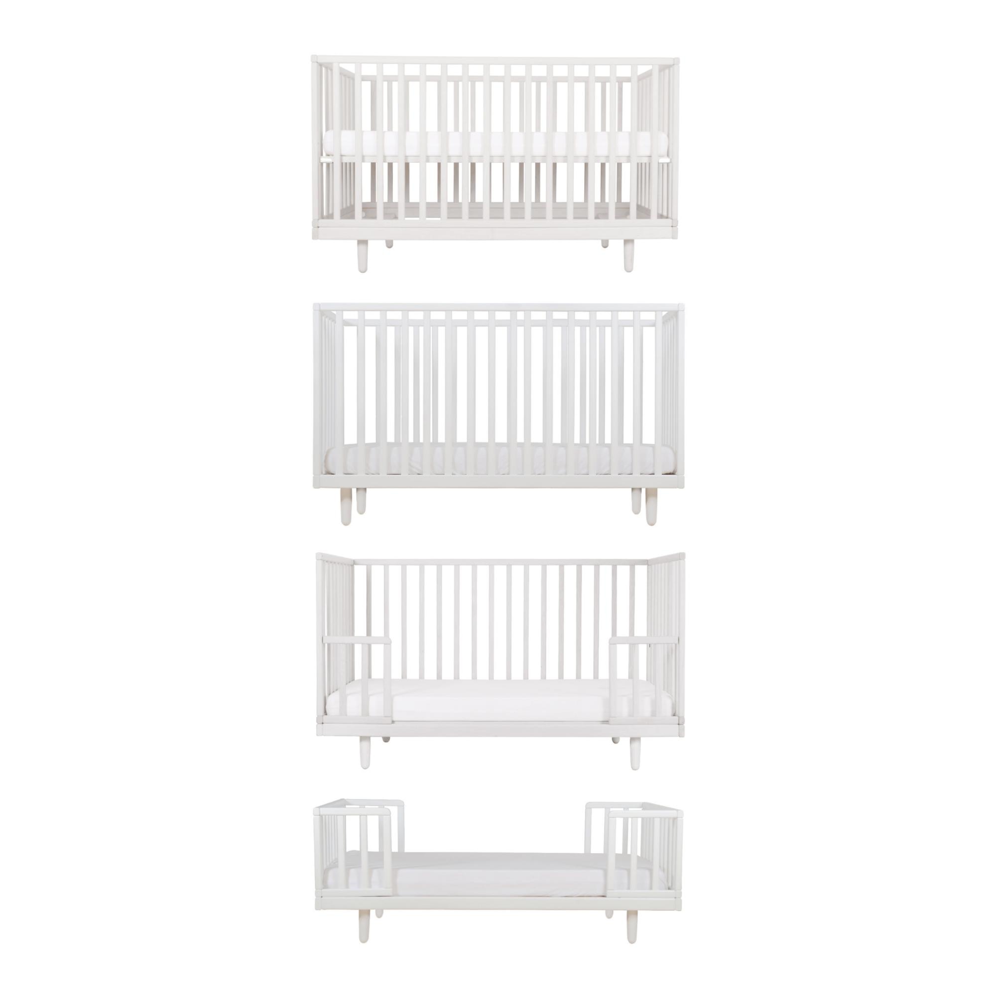 Imagen 7 de Cuna convertible (140x70) Micuna Big Fantine Evo - Blanco Blanco