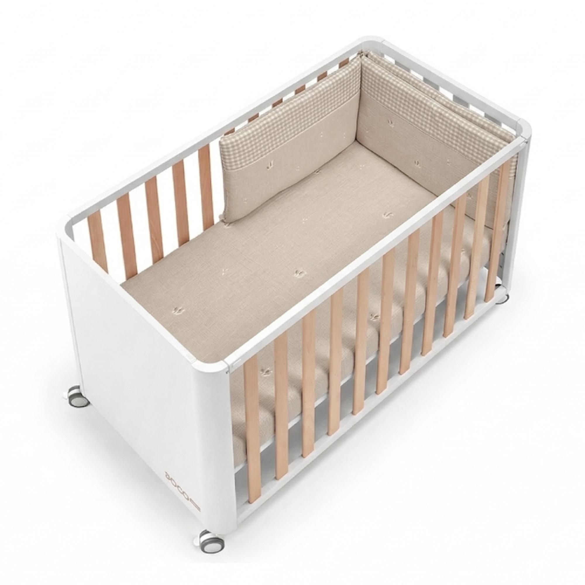 Imagem 0 de Conjunto de berço para cosleeping (120 x 60 cm) Cotinfant Doco Sleeping Style + colchão + roupa de cama SILVA