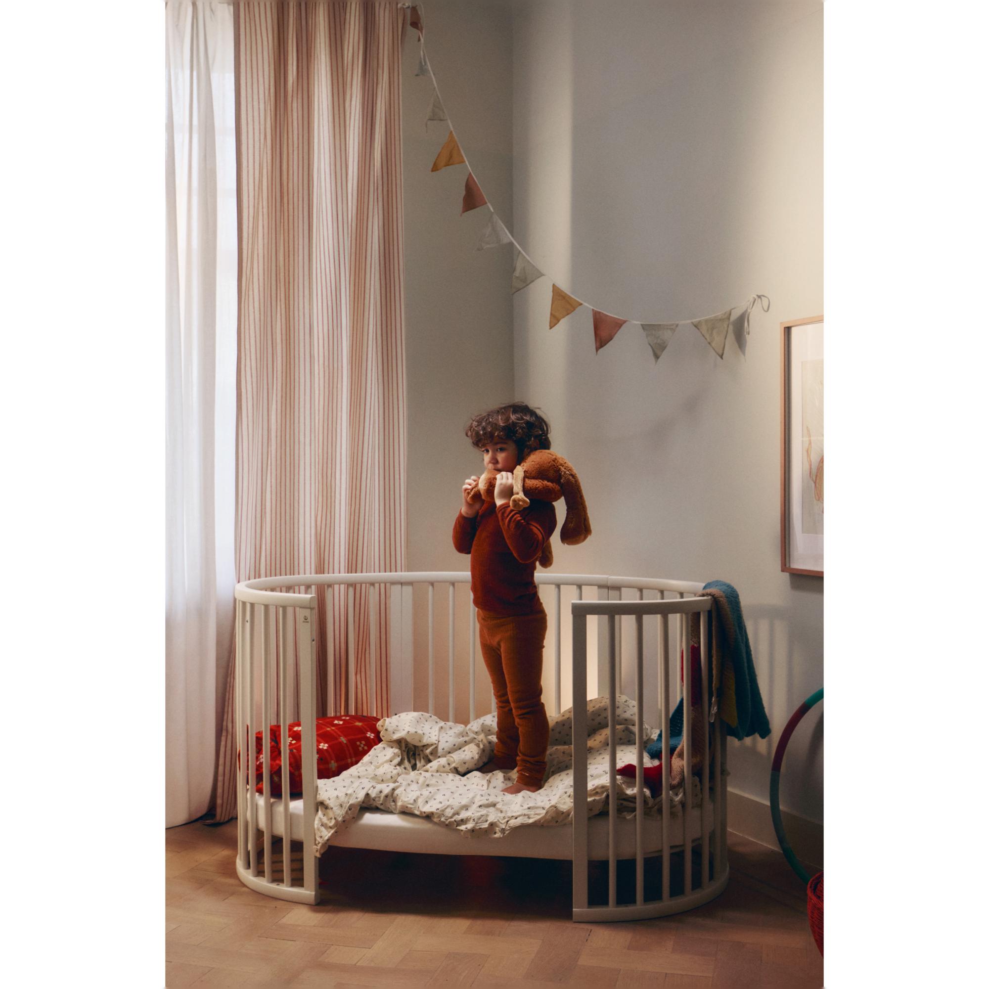 Cuna Stokke® Sleepi™ sin ruedas - Blanco Blanco-3