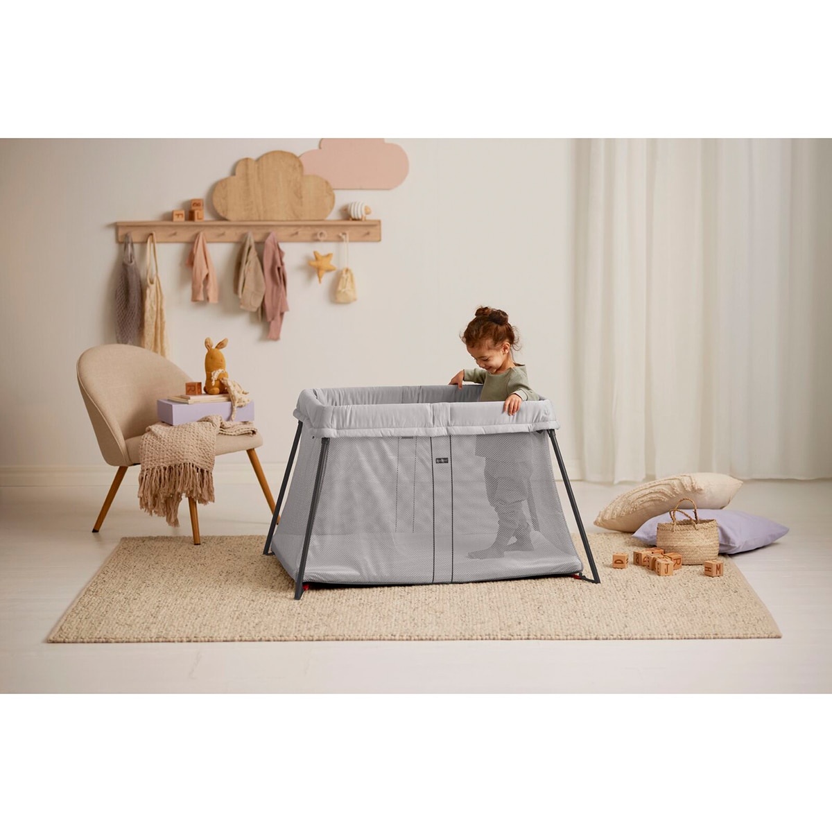 Berço de Viagem Light - Cinzento Cinzento-6