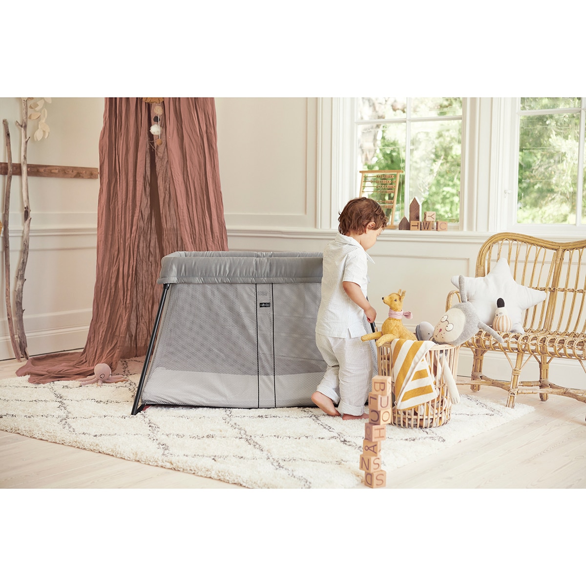 Berço de Viagem Light - Cinzento Cinzento-8