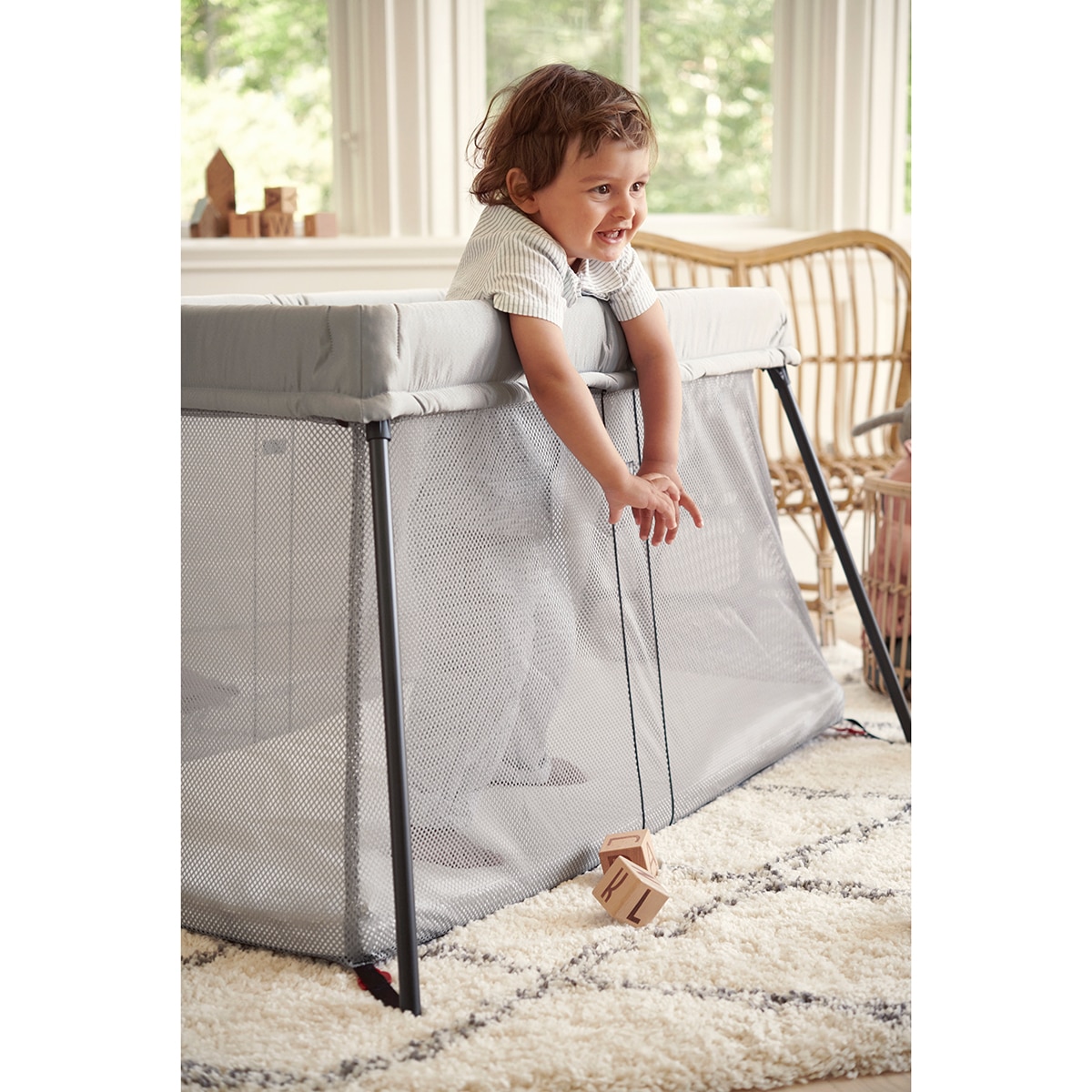 Berço de Viagem Light - Cinzento Cinzento-13