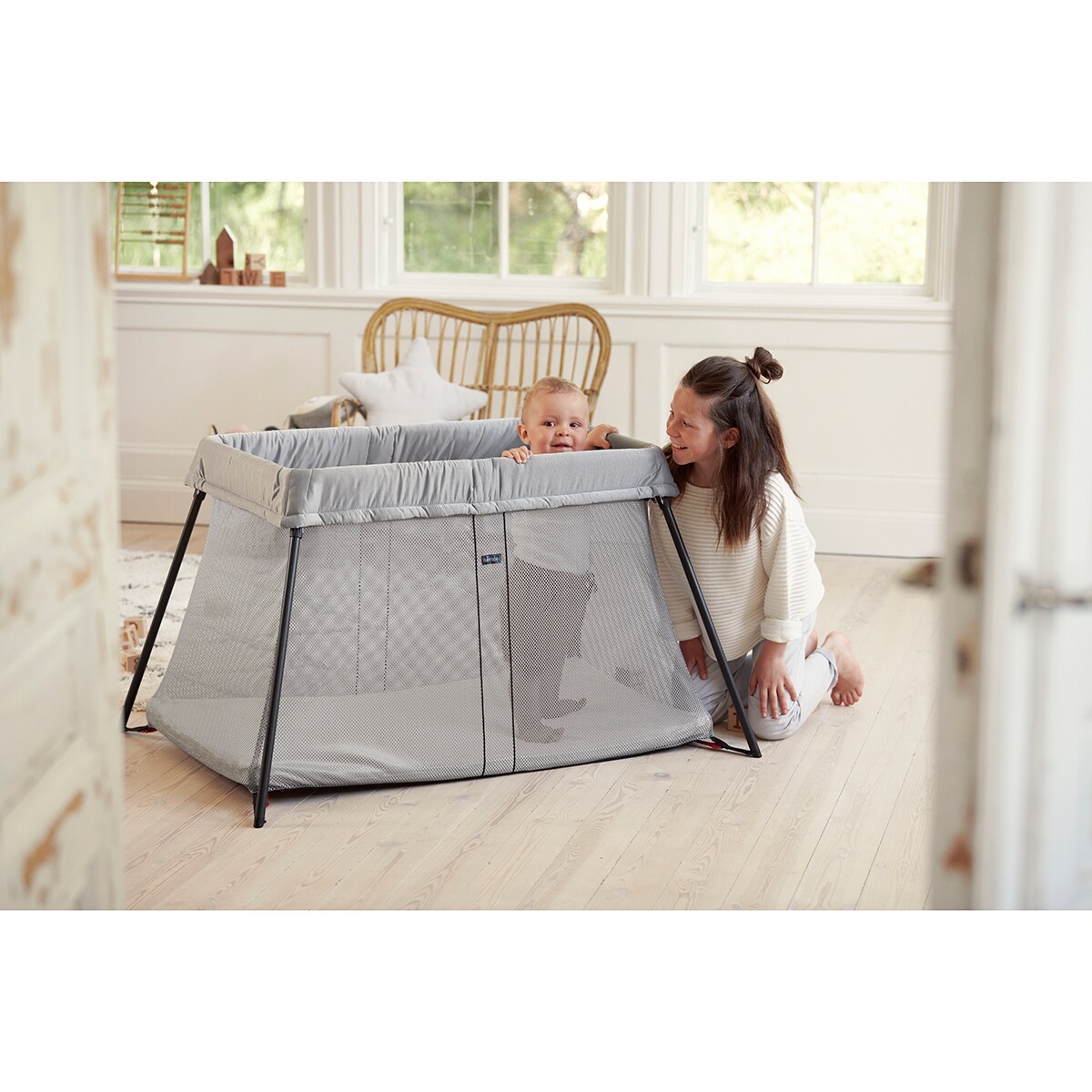 Berço de Viagem Light - Cinzento Cinzento-19