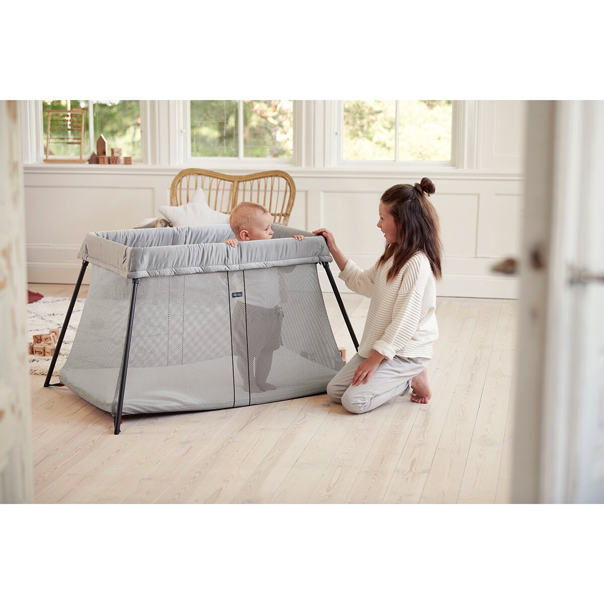 Berço de Viagem Light - Cinzento Cinzento-20