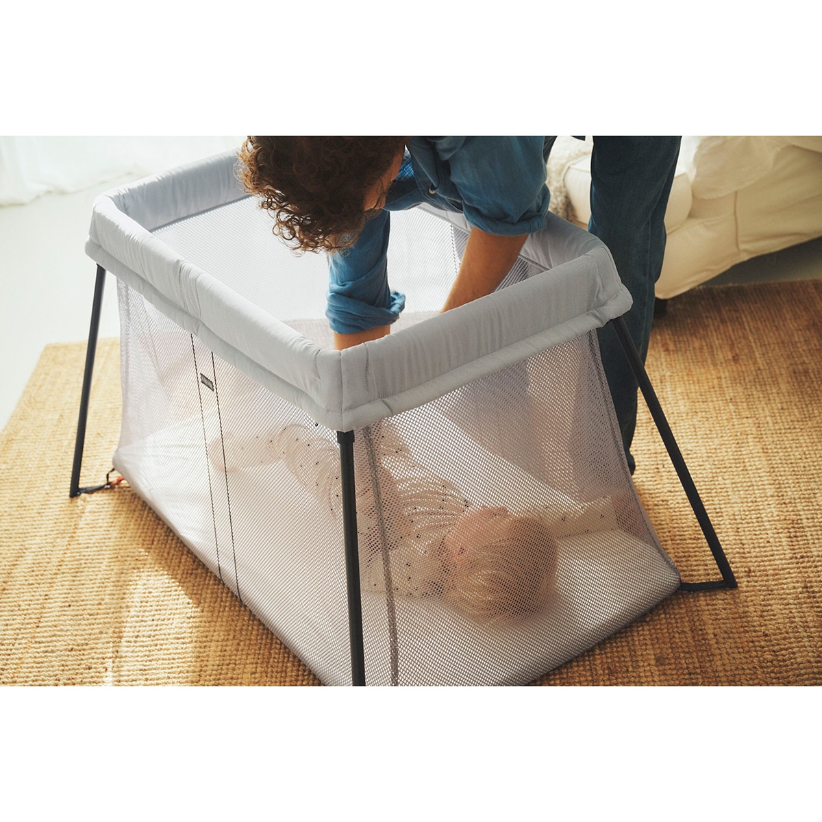 Berço de Viagem Light - Cinzento Cinzento-24