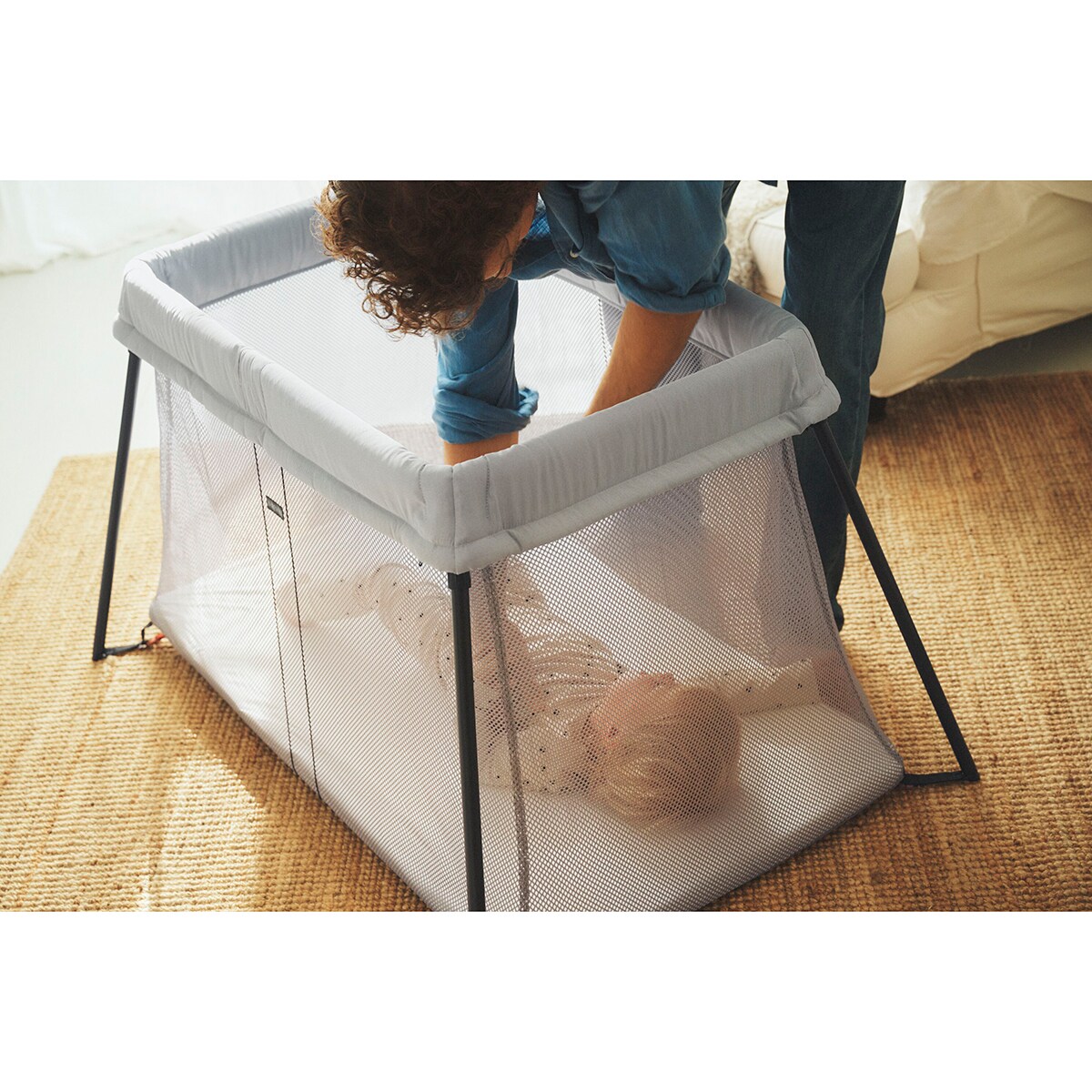 Berço de Viagem Light - Cinzento Cinzento-25