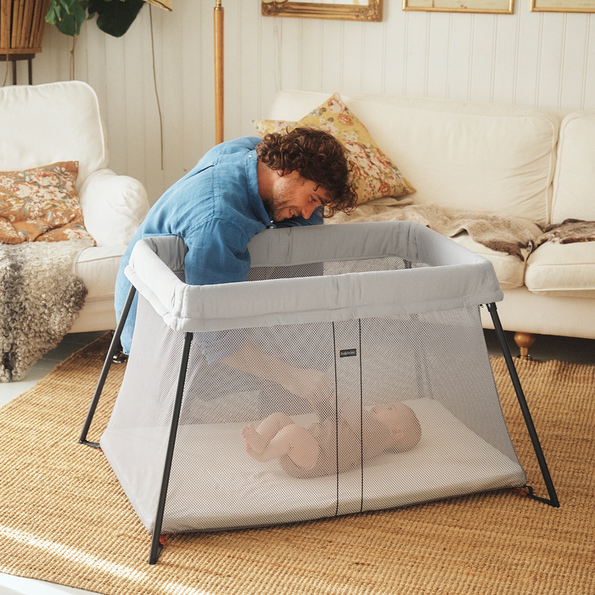 Berço de Viagem Light - Cinzento Cinzento-25