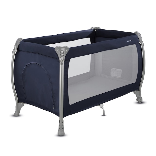 Cuna de viaje Inglesina Lodge Blue doble altura azul marino
