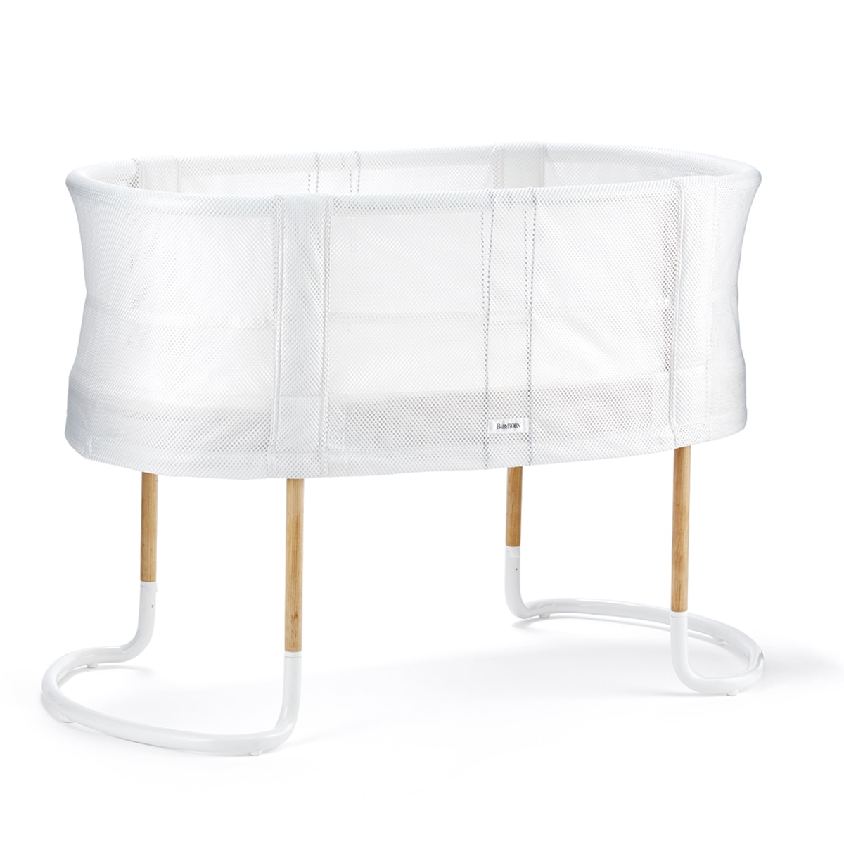 Berço em Tecido Transpirável 57x110 cm - Branco Branco-1