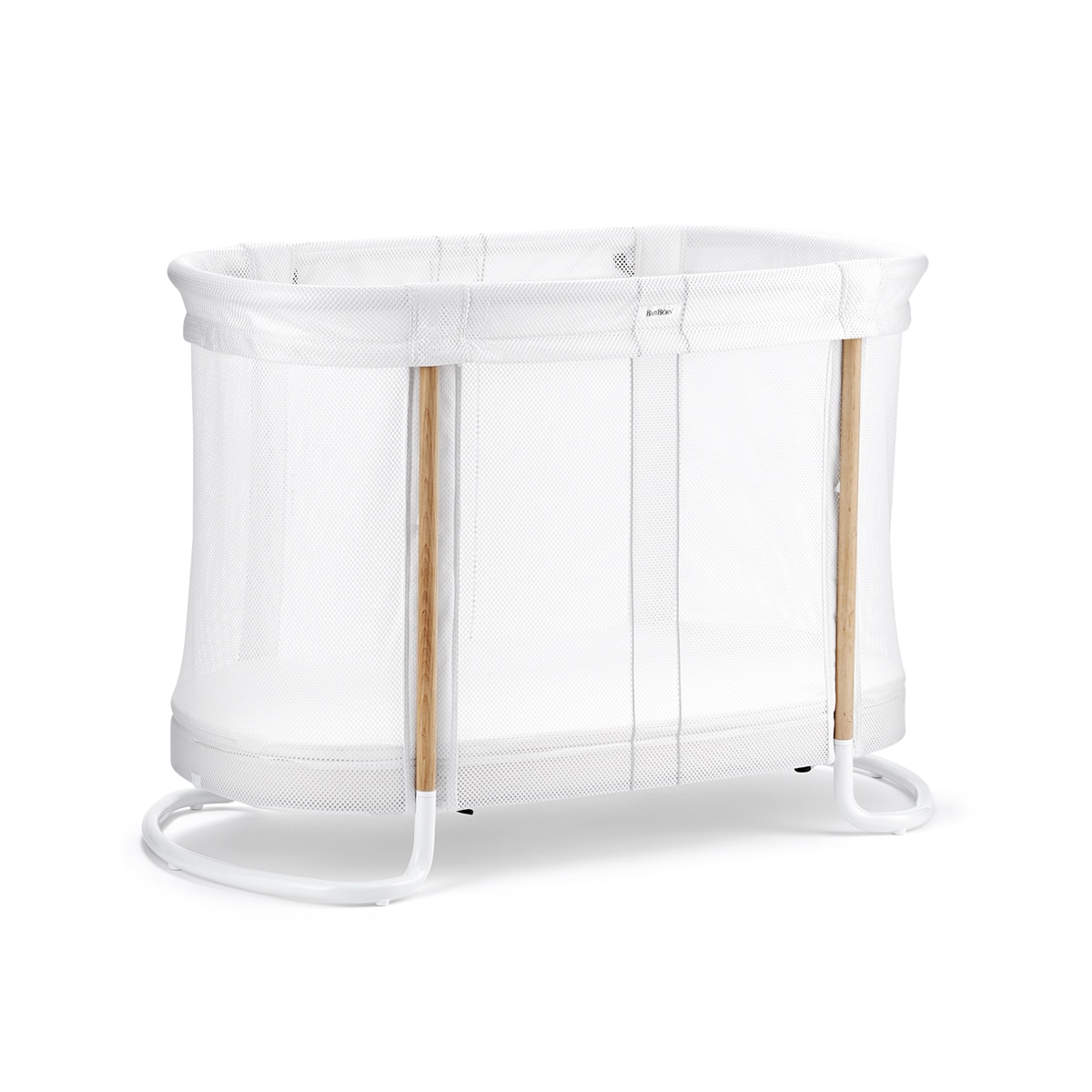 Berço em Tecido Transpirável 57x110 cm - Branco Branco-3