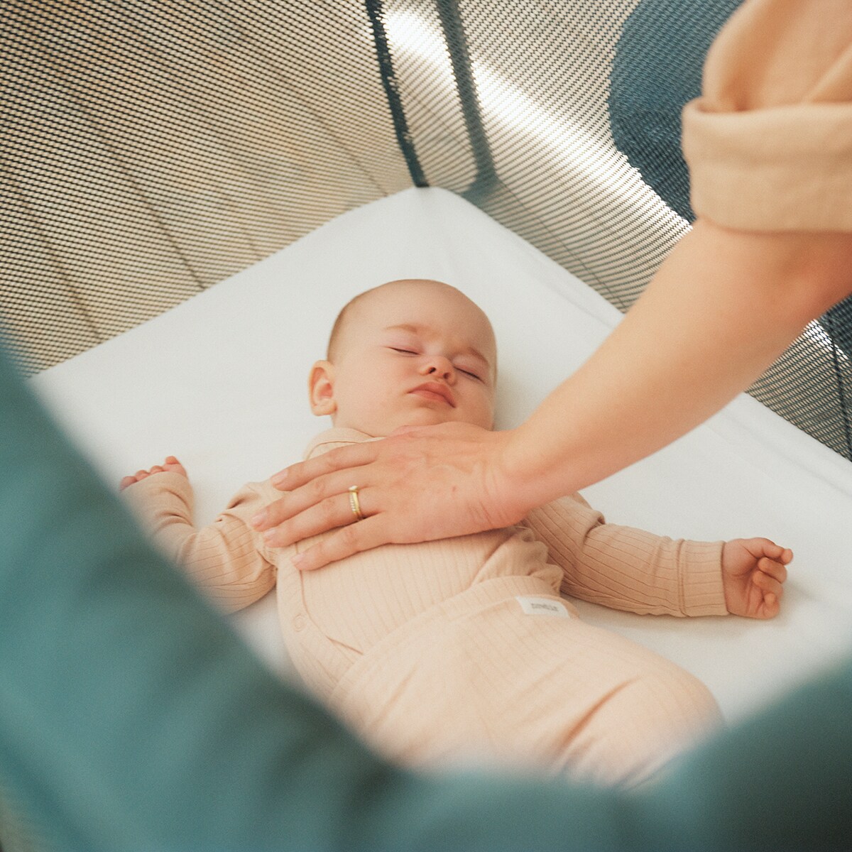 Berço de Viagem Light - Verde-Escuro Verde-escuro-16