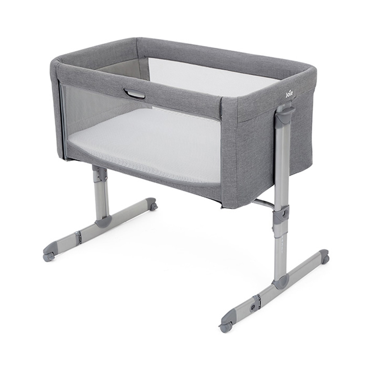 Joie - Mini cuna de viaje y colecho Roomie Gray Flannel gris claro Joie.