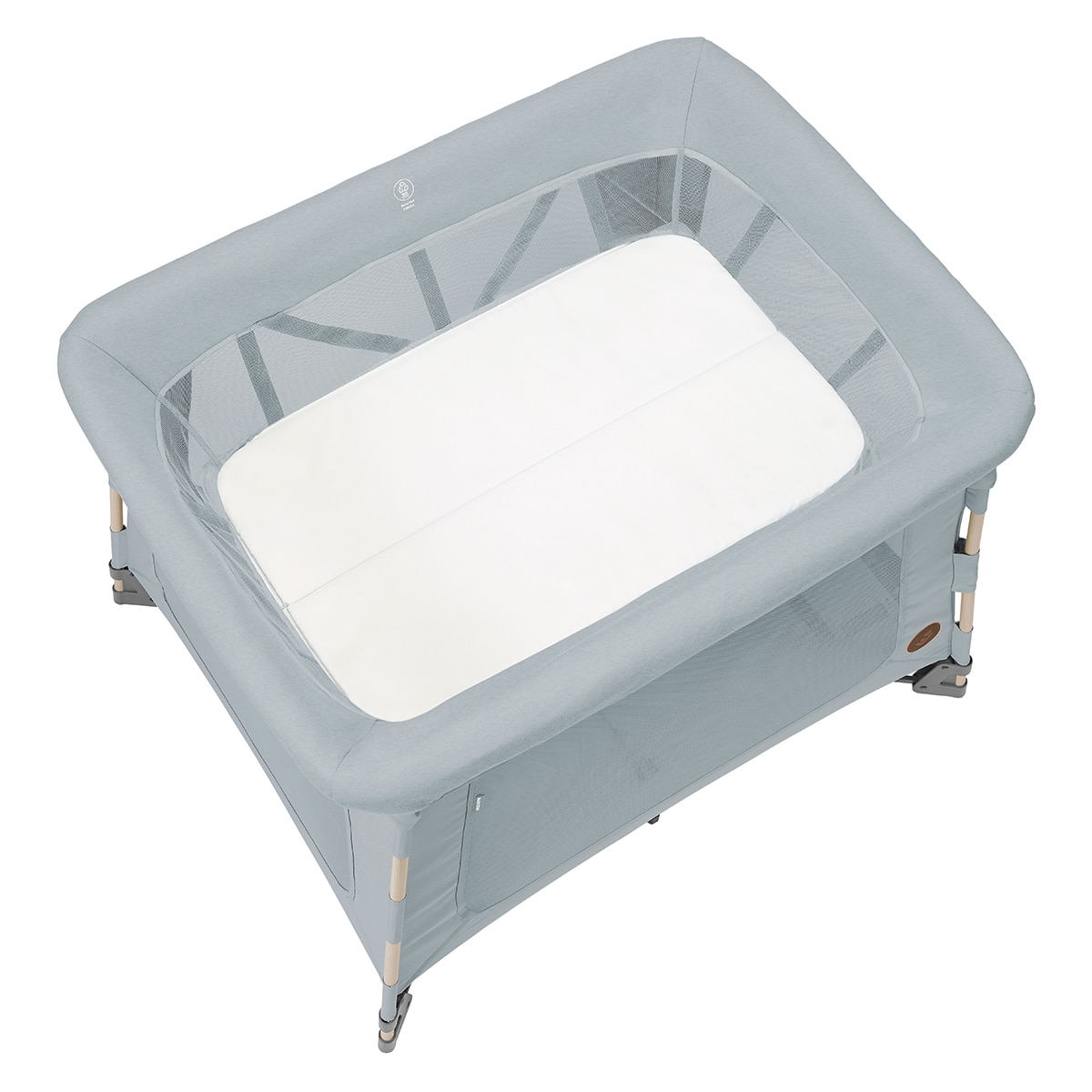 Berço de Viagem Swift Playard, 0-3,5 Anos - <15 Kg Cinzento-8