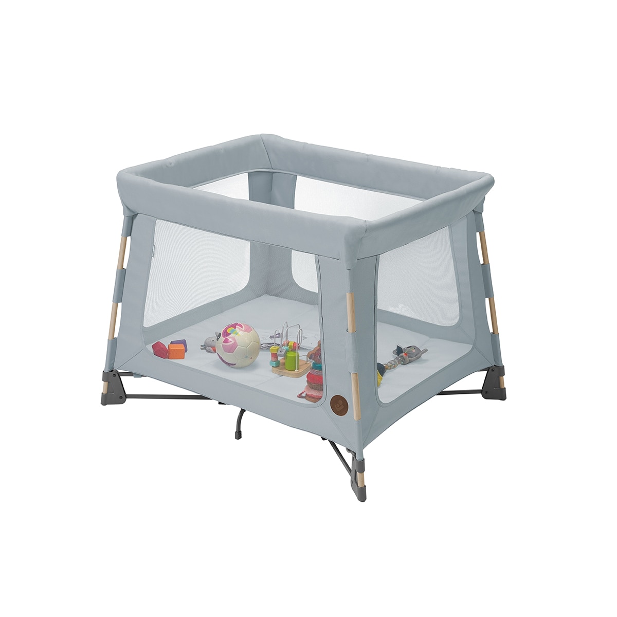 Berço de Viagem Swift Playard, 0-3,5 Anos - <15 Kg Cinzento-12
