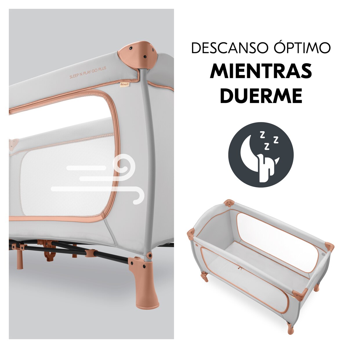 Berço de Viagem Sleep N Go Plus Laranja-6