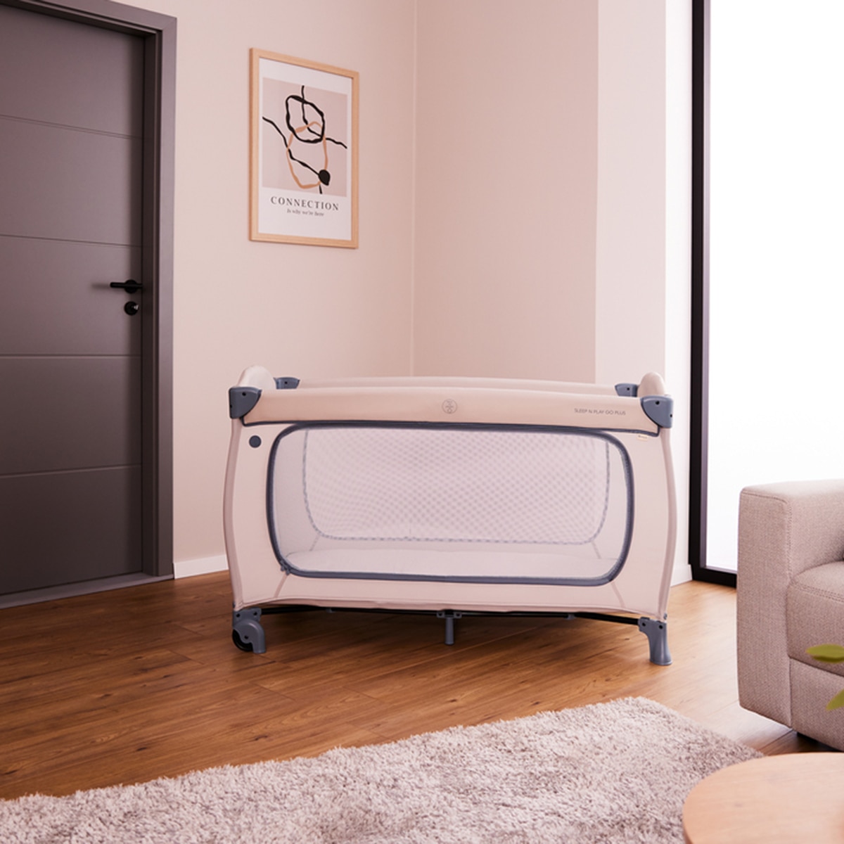 Berço de Viagem Sleep N Go Plus Laranja-27