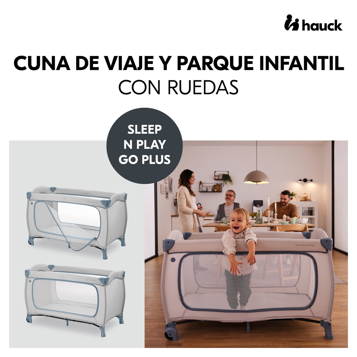 Berço de Viagem Sleep N Go Plus Azul-2