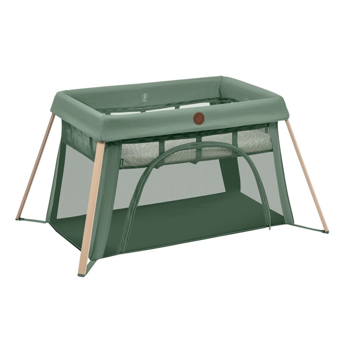 Cuna de viaje ultracompacta Maxi-Cosi Calao Light, 0-3años, 0-9Kg modo recién nacidos, 0-15Kg modo bebé - Verde Verde-2