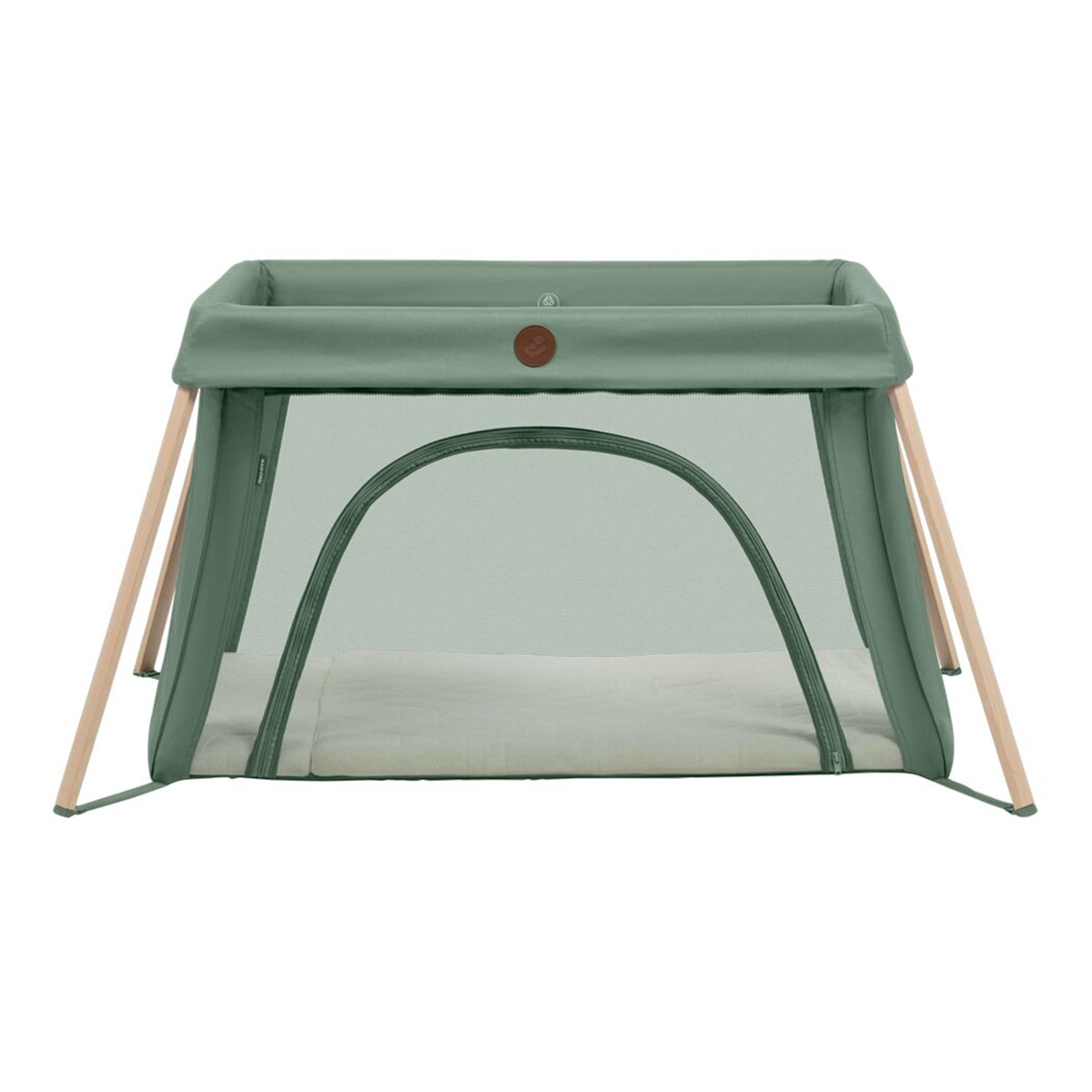 Cuna de viaje ultracompacta Maxi-Cosi Calao Light, 0-3años, 0-9Kg modo recién nacidos, 0-15Kg modo bebé - Verde Verde-4