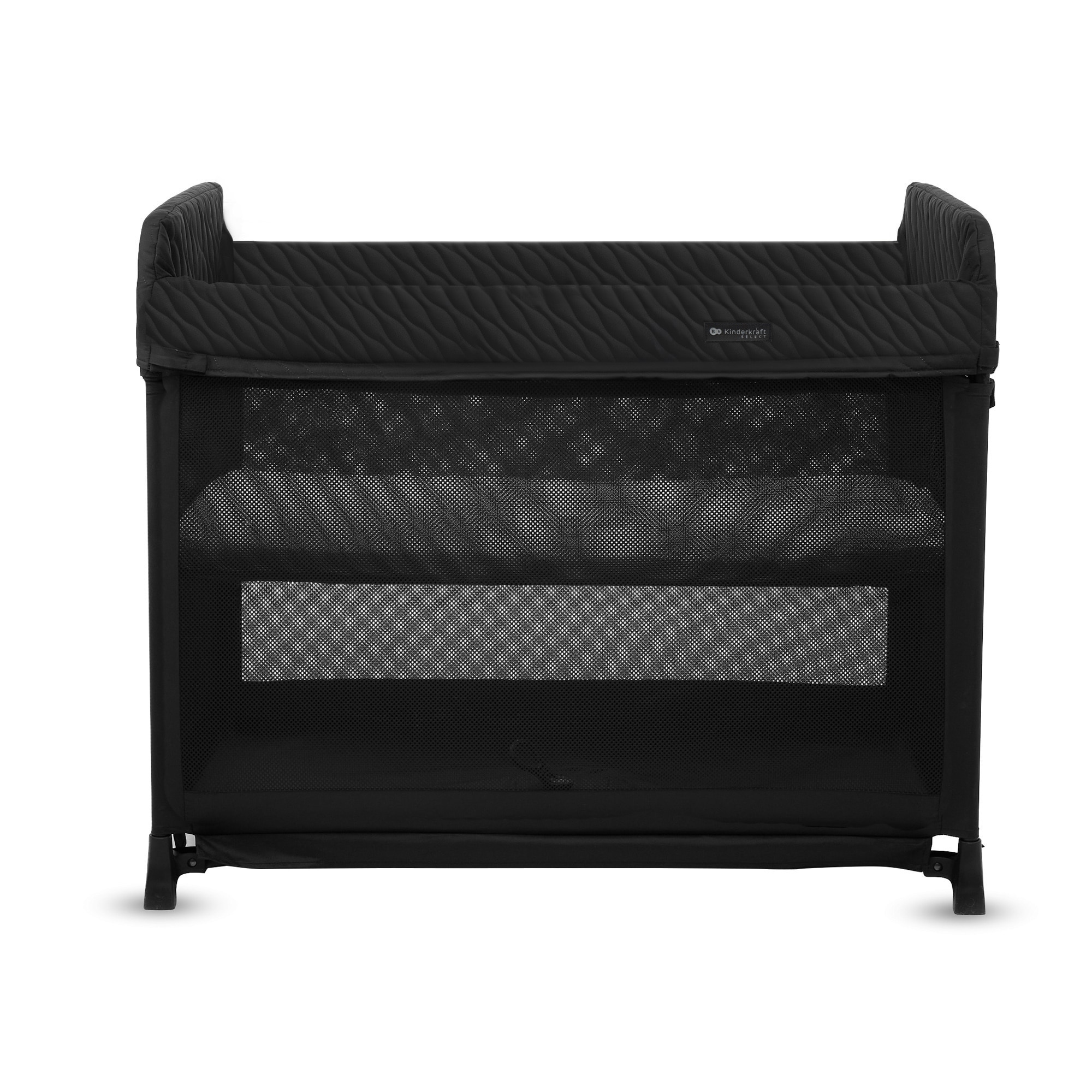 Cuna de viaje Kinderkraft MOON DREAM - Negro Negro-3