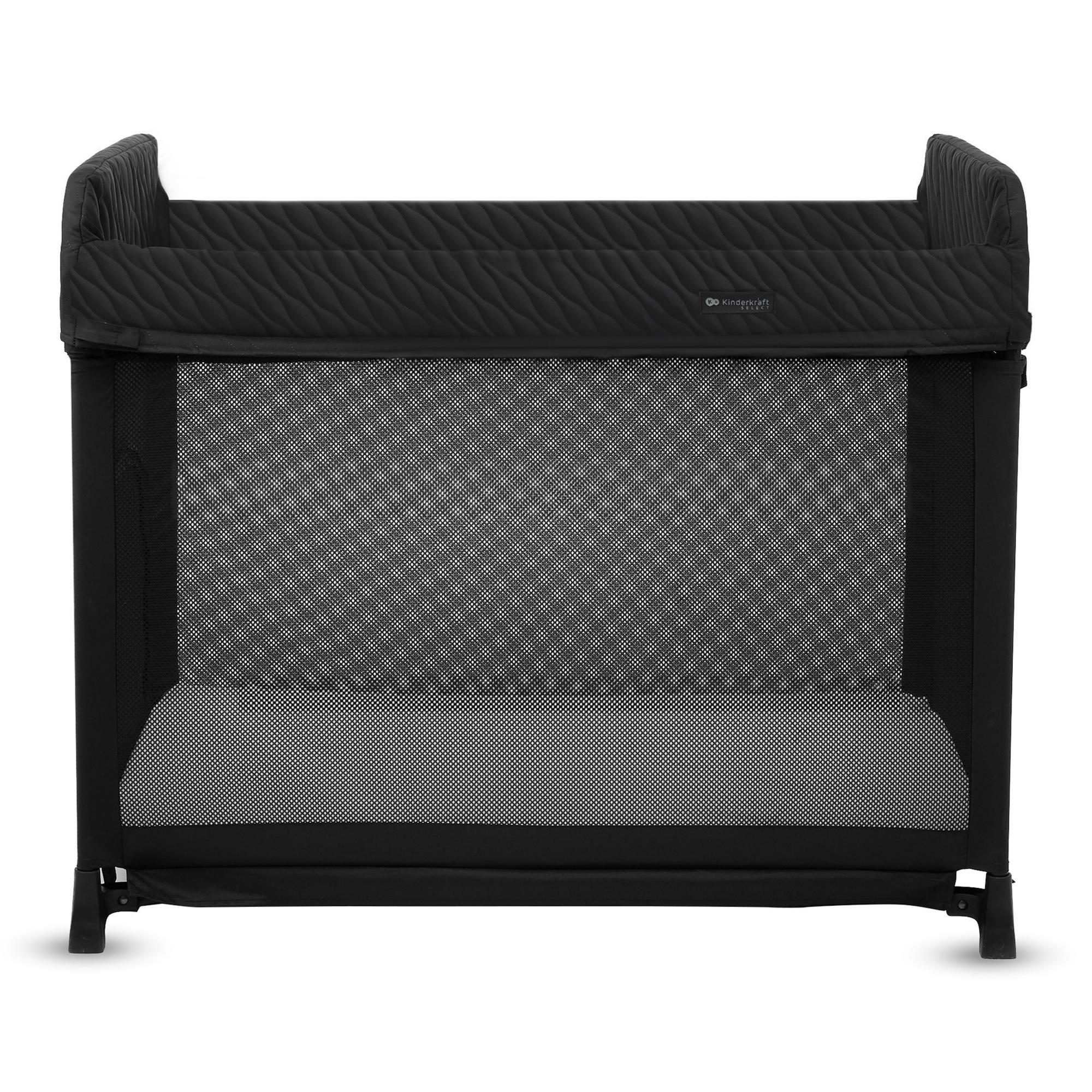 Cuna de viaje Kinderkraft MOON DREAM - Negro Negro-17
