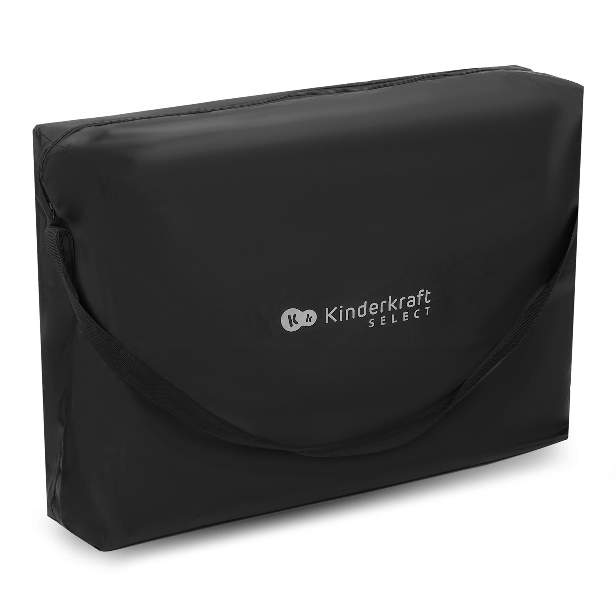 Cuna de viaje Kinderkraft MOON DREAM - Negro Negro-18