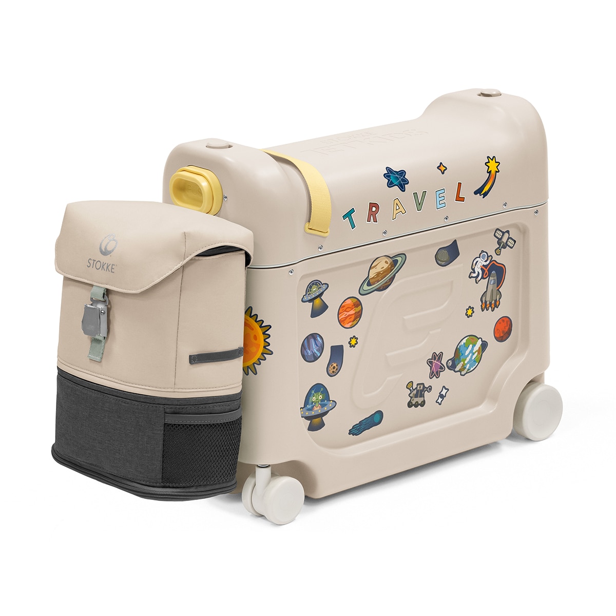 Imagen 2 de Maleta con cama de viaje Stokke Jetkids - Blanco Blanco