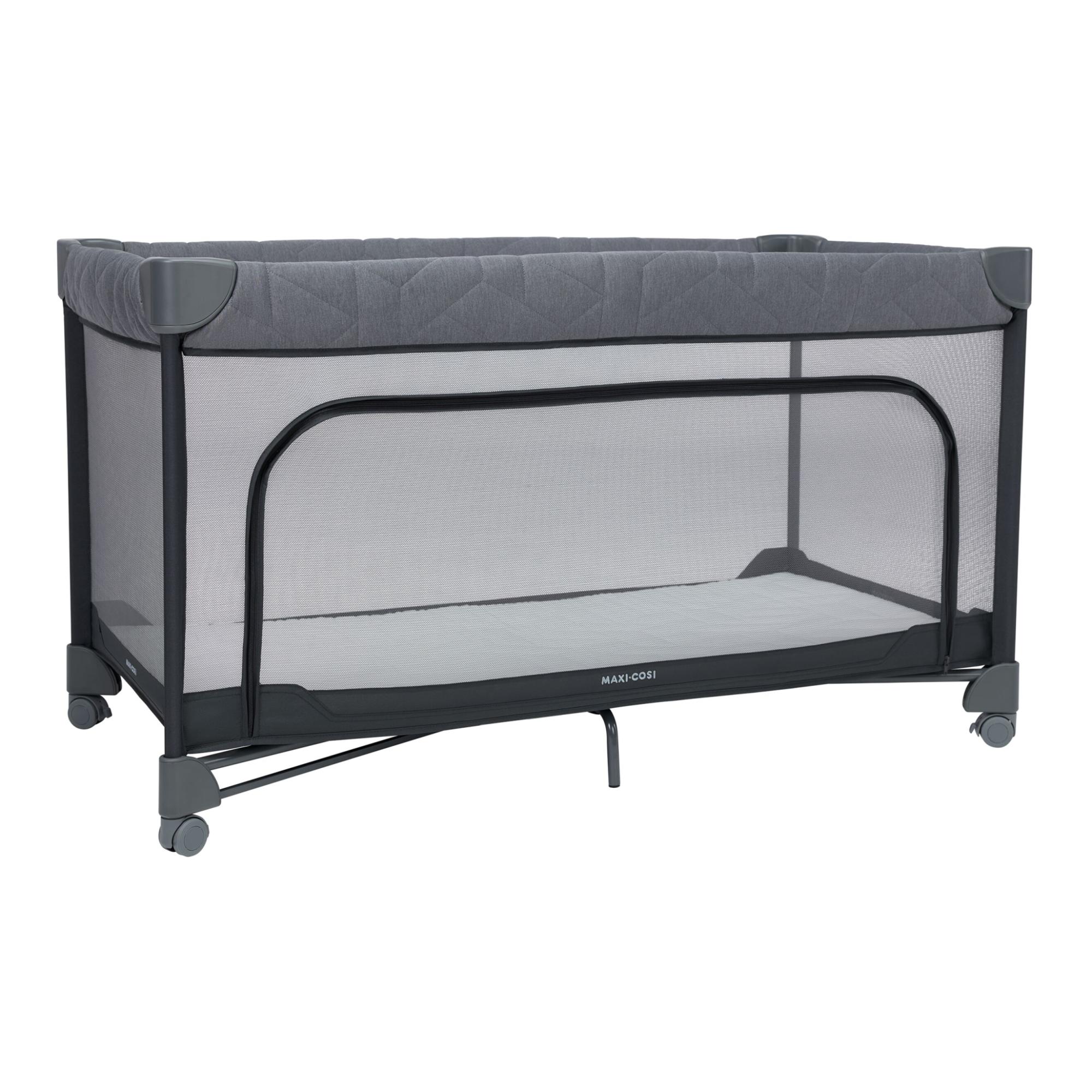 Cuna de viaje Maxi-Cosi Merlin, 0-16Kg, 0-4años - Gris oscuro Gris oscuro-1