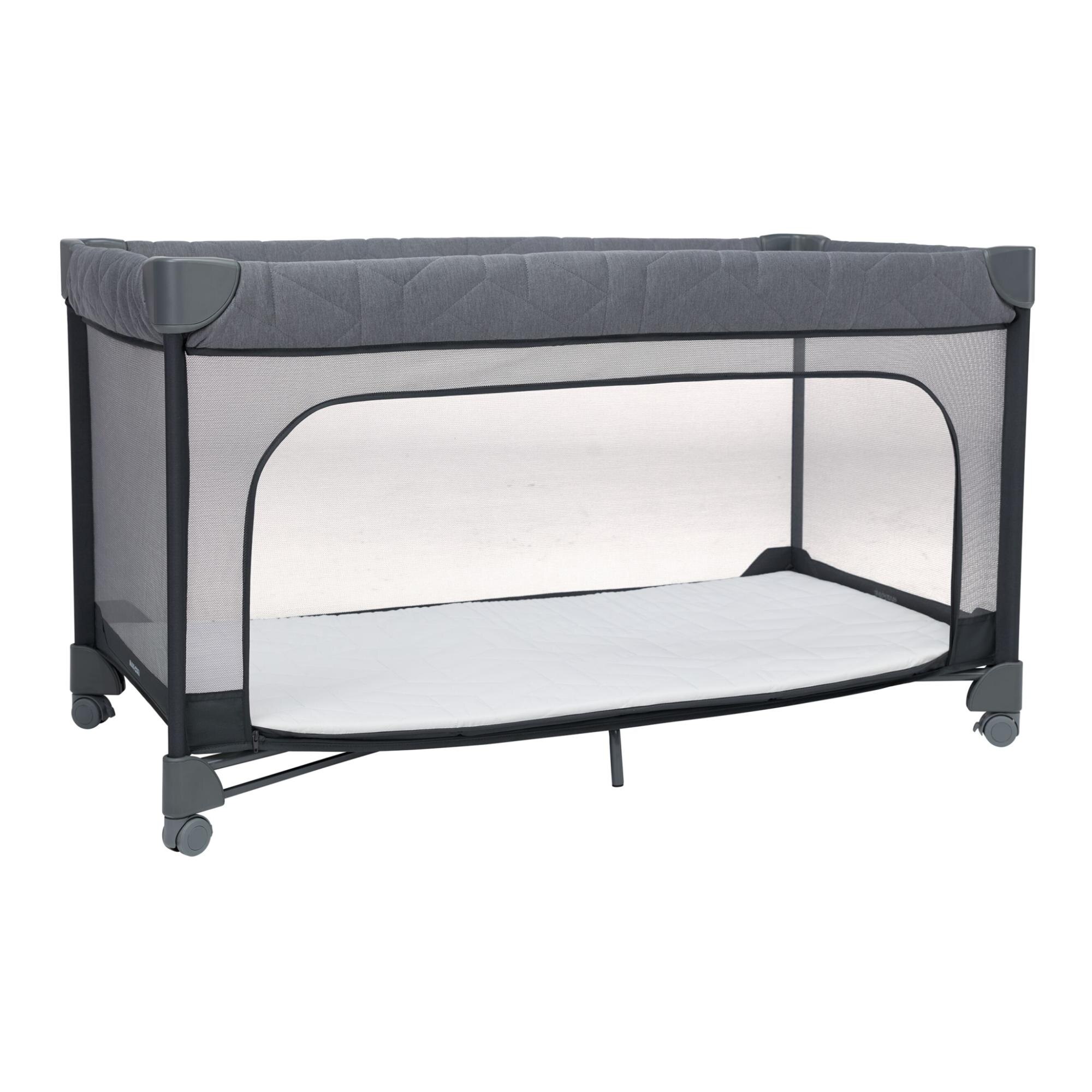 Cuna de viaje Maxi-Cosi Merlin, 0-16Kg, 0-4años - Gris oscuro Gris oscuro-10