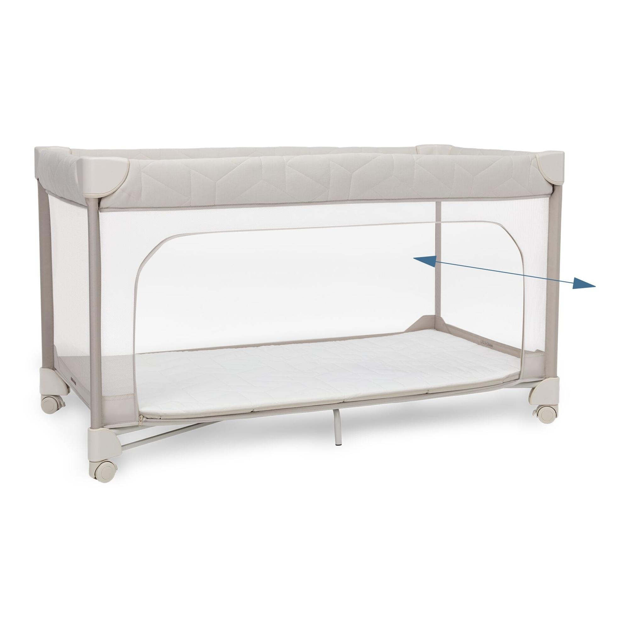 Berço de Viagem Merlin, 0-16 Kg, 0-4 Anos Bege-9
