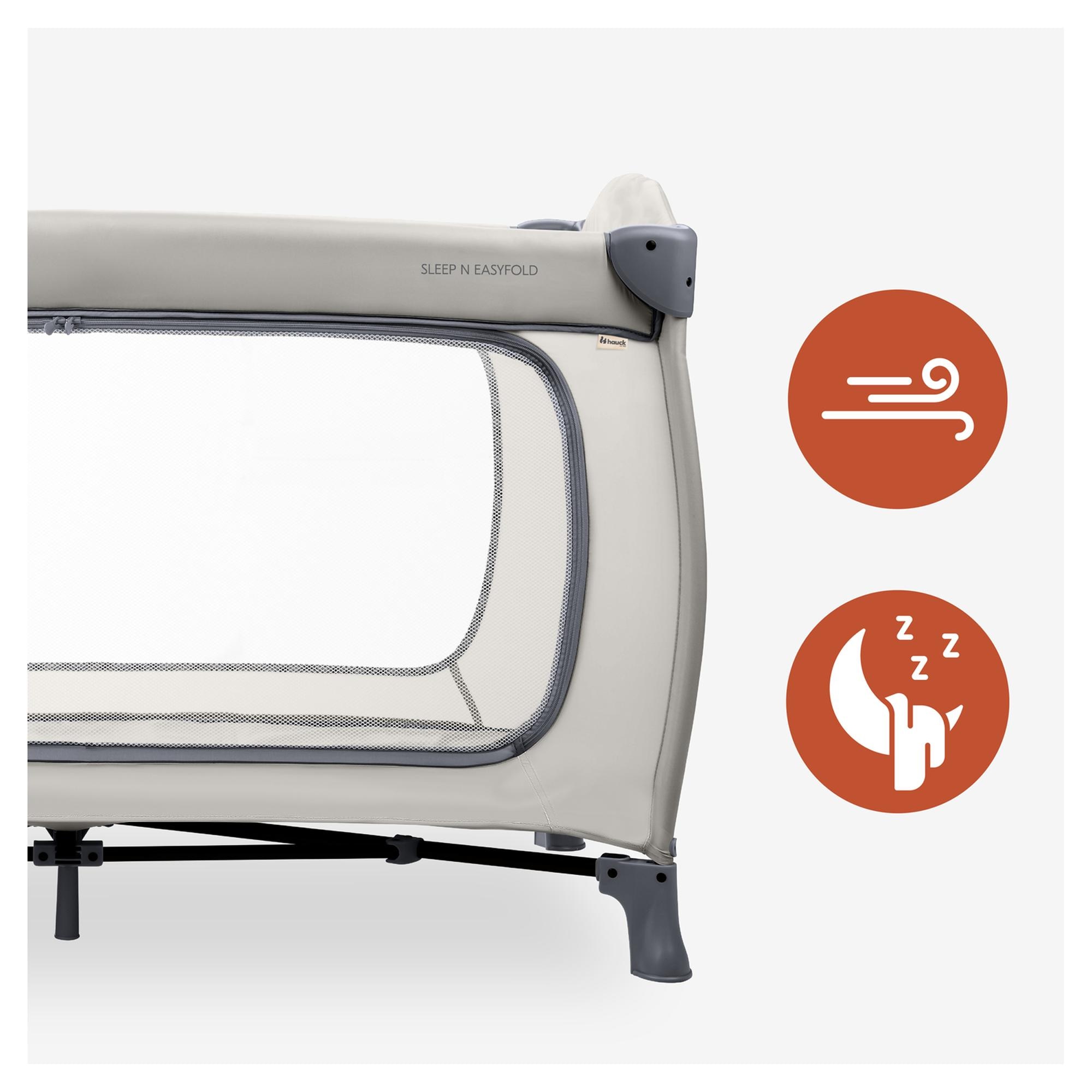 Berço de Viagem Sleep N Easyfold Cinzento-escuro-8