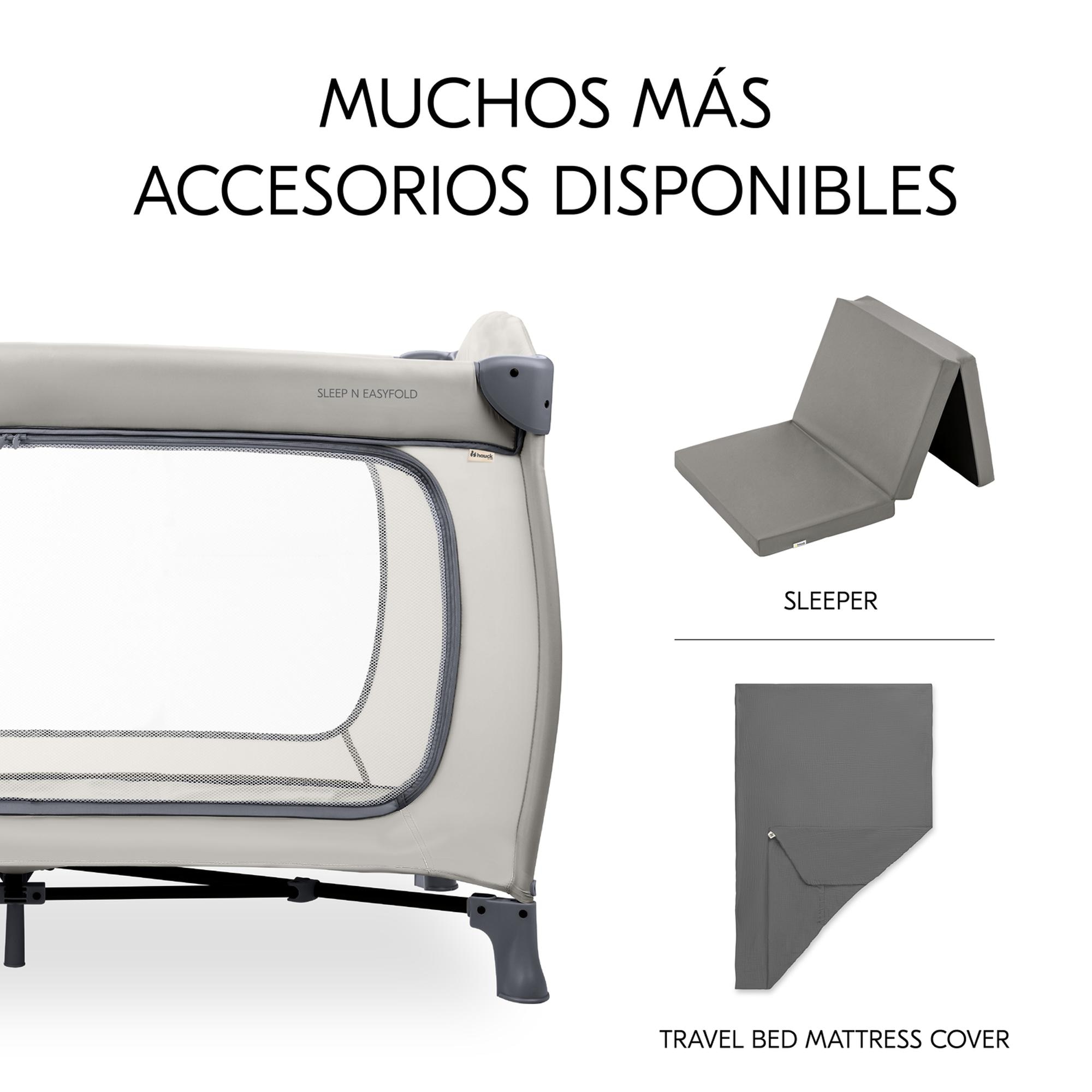 Berço de Viagem Sleep N Easyfold Cinzento-escuro-9