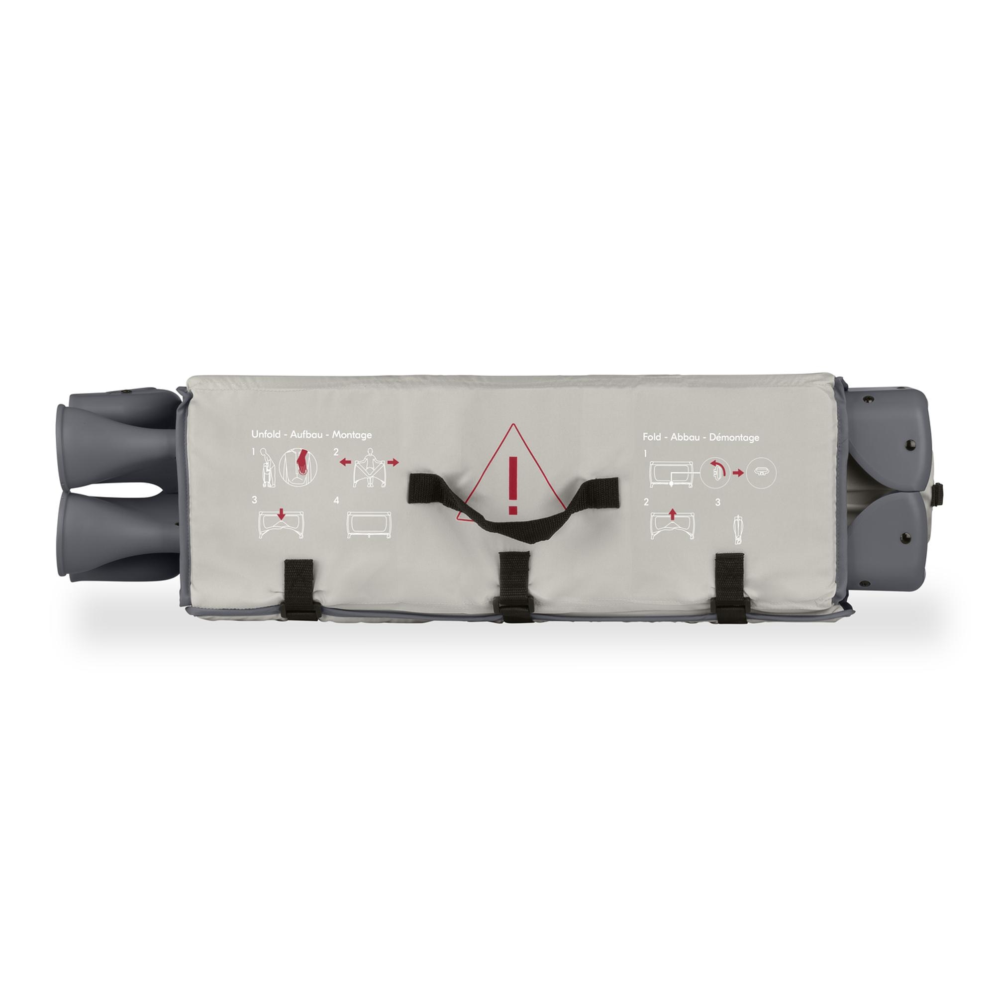 Berço de Viagem Sleep N Easyfold Cinzento-escuro-16
