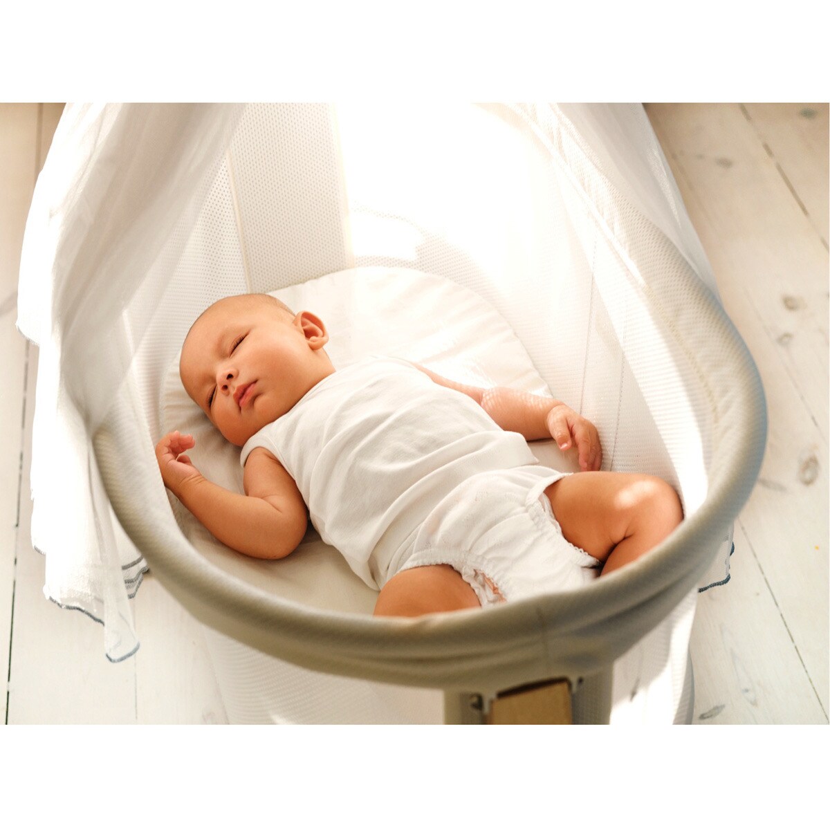 Dosel BabyBjörn para Minicuna Harmony - Blanco Blanco-2