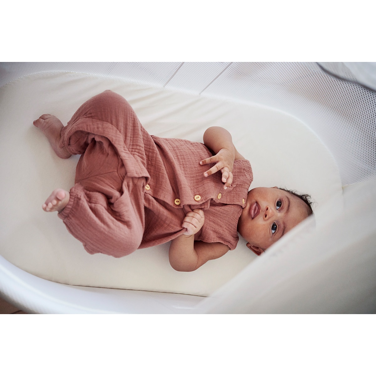 Dosel BabyBjörn para Minicuna Harmony - Blanco Blanco-7