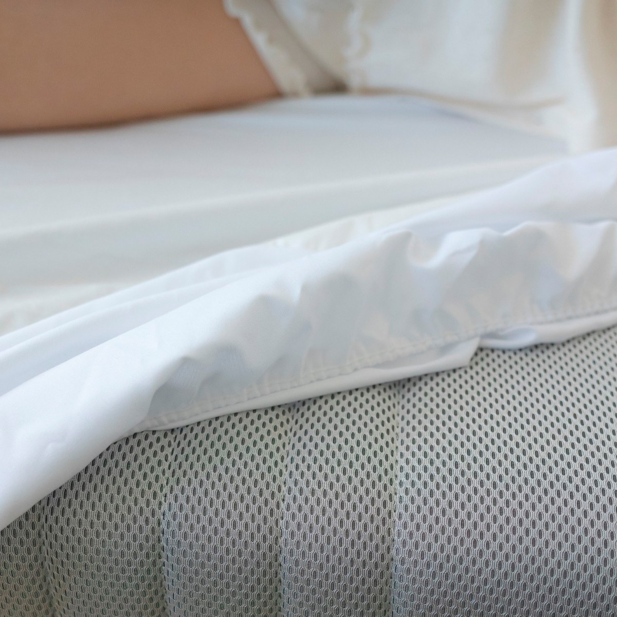 Protector para Colchón de Minicuna/Cuna Soft Ecus Kids transpirable e impermeable 3 en 1 blanco (disponible en varias medidas) Blanco Blanco-7