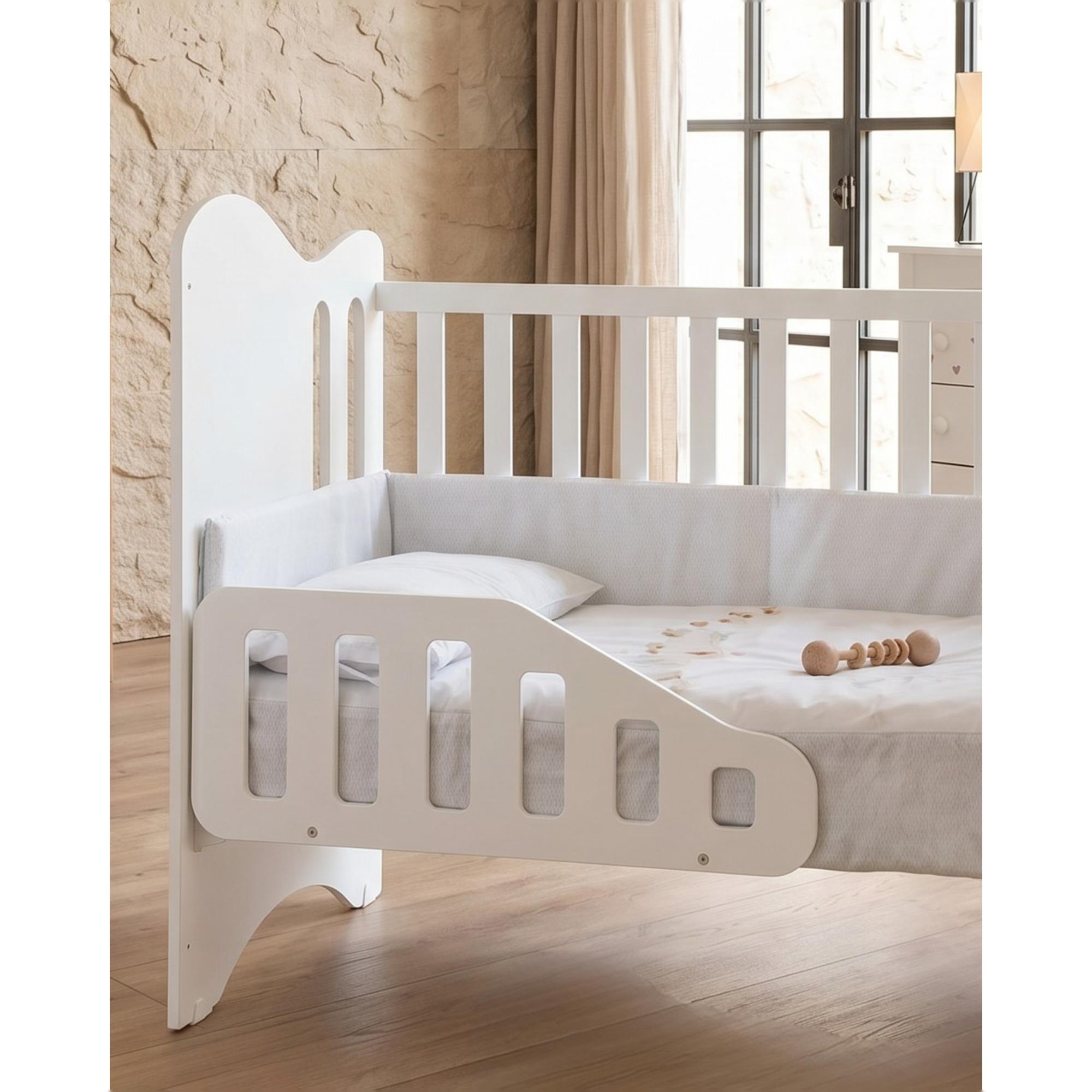 Barreira de Segurança para Berço Micussori Branco-7