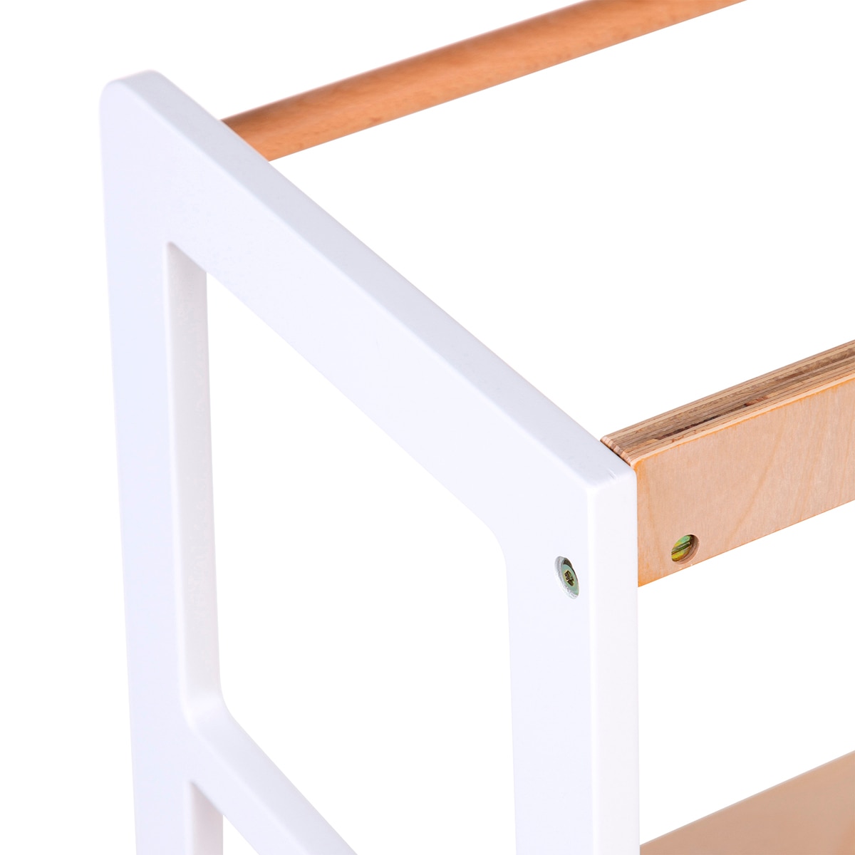 Torre de Aprendizagem Modelo CHLTNW Montessori - Branco/Natural Natural-5