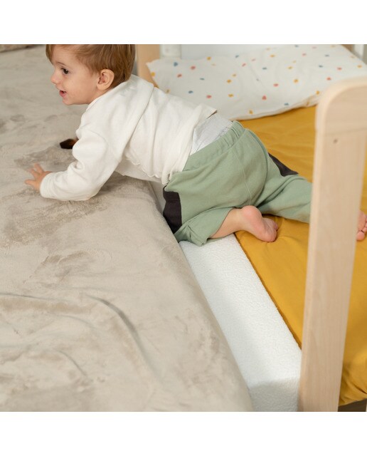 Kit Co-sleeping com Ponte para Berço - 120x60 cm Branco-2