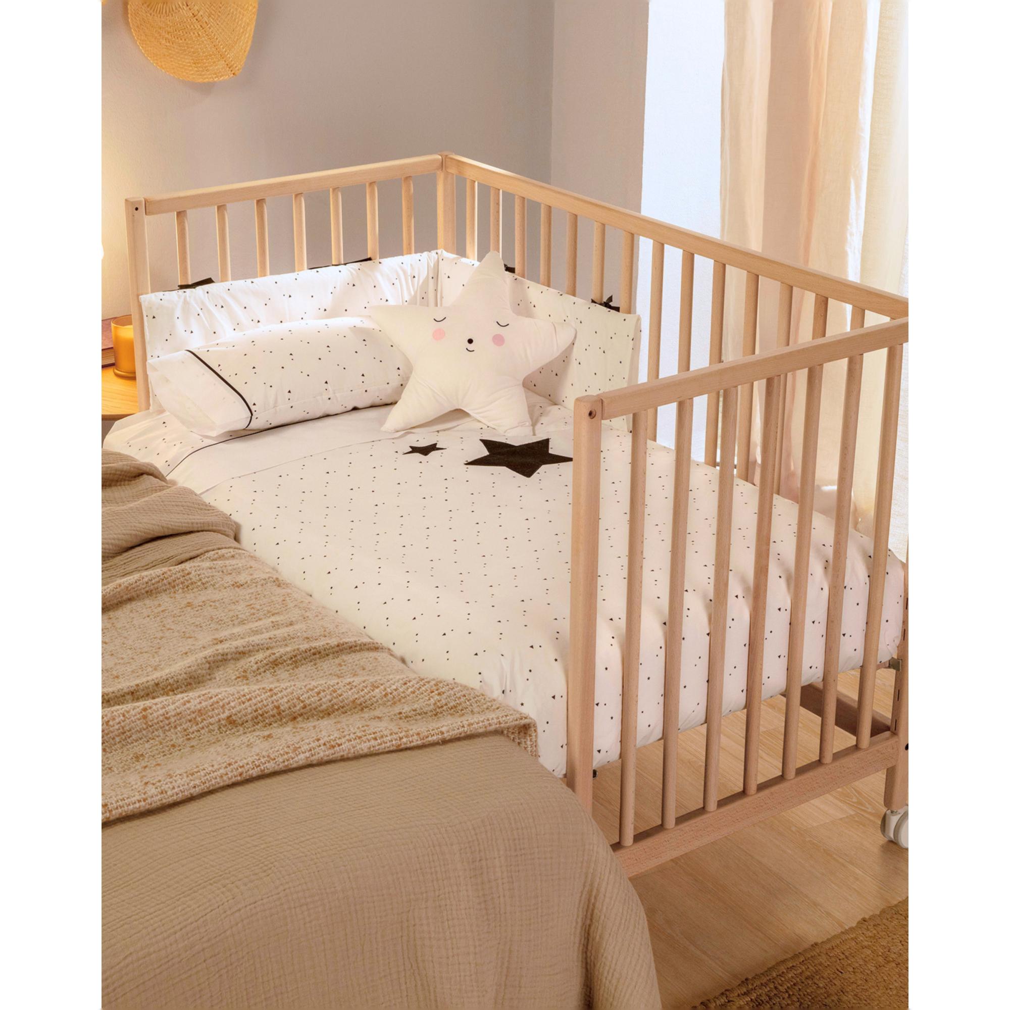 Kit Co-sleeping com Ponte para Berço - 120x60 cm Branco-6