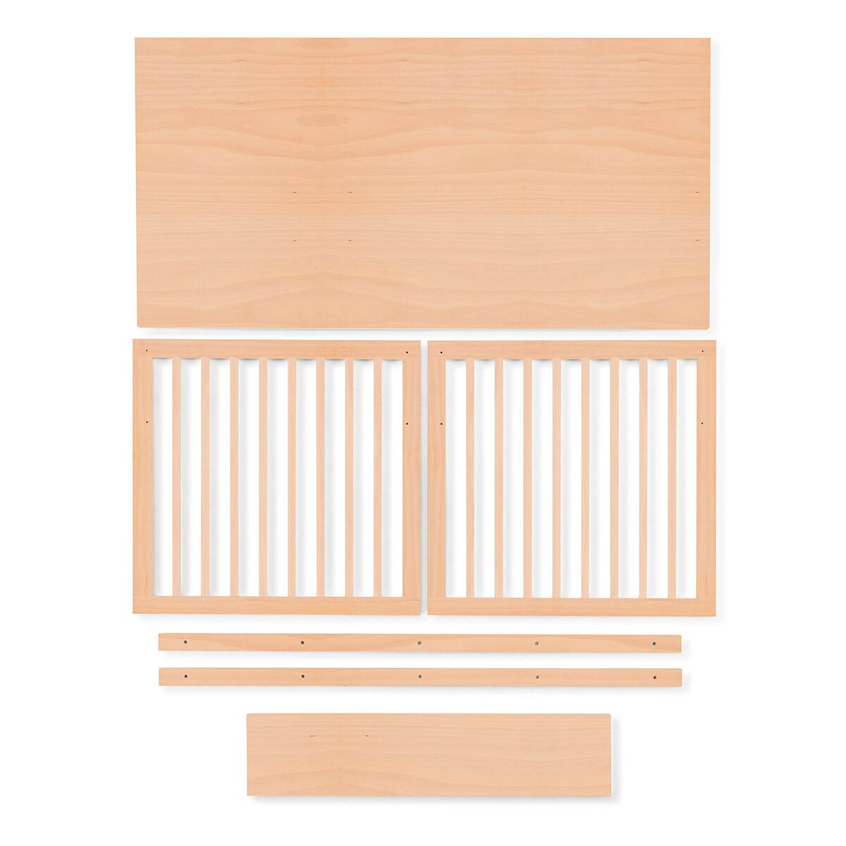 Kit de Ampliação de Miniberço para Berço Evolutivo Converbaby - 140x70 cm Natural-2